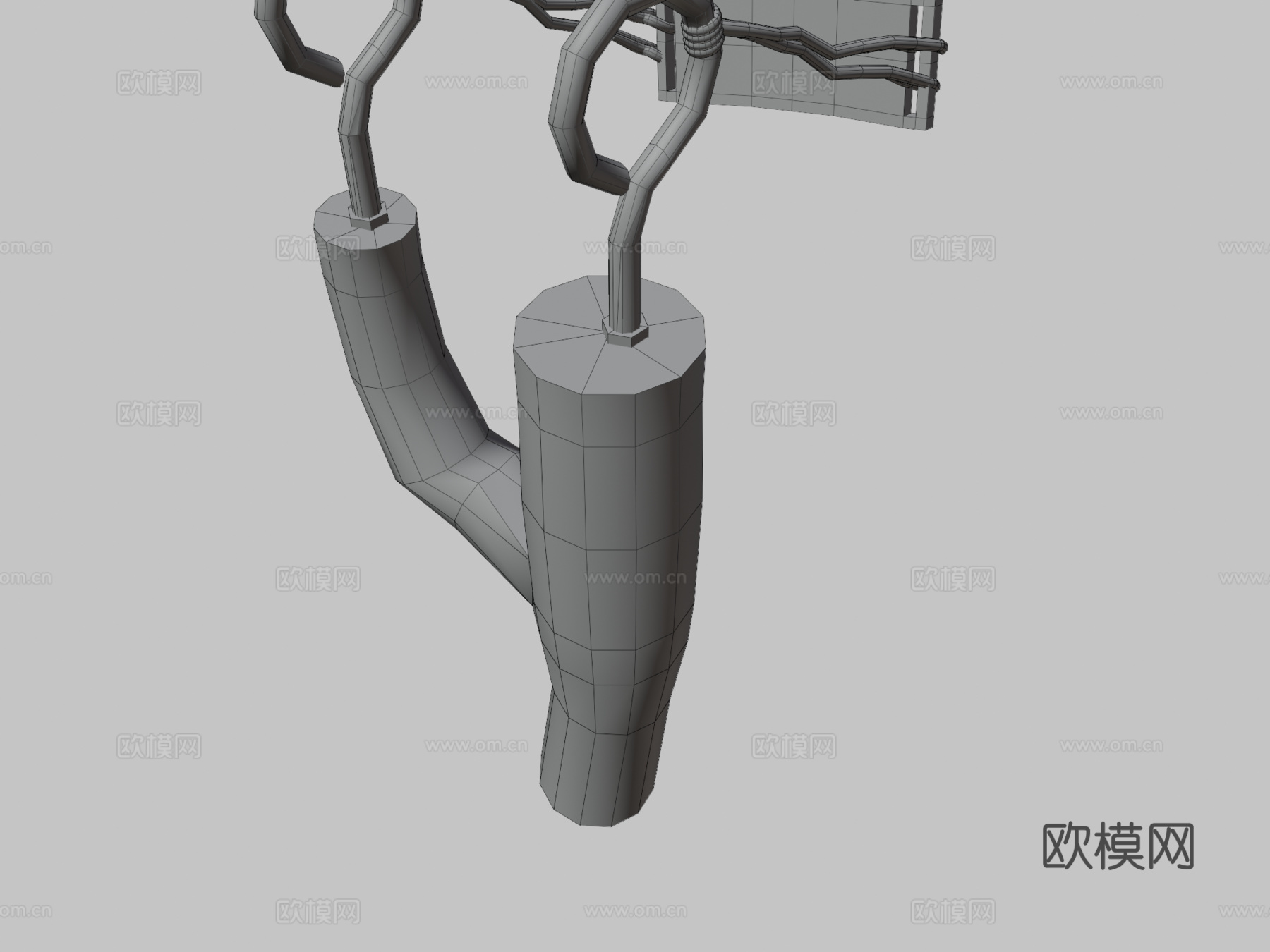 弹弓3d模型下载（渲染图3）