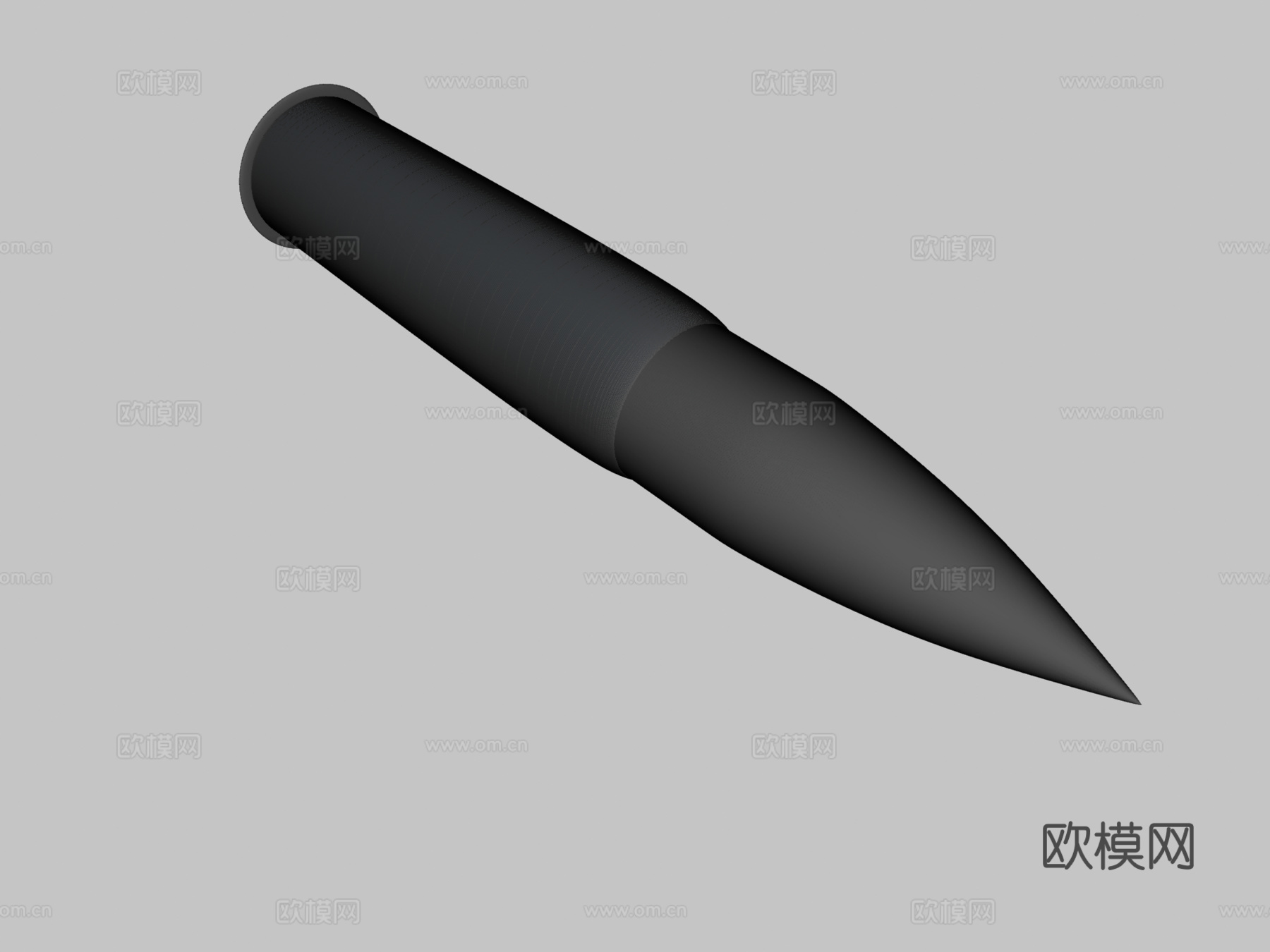 狙击弹3d模型下载（渲染图2）