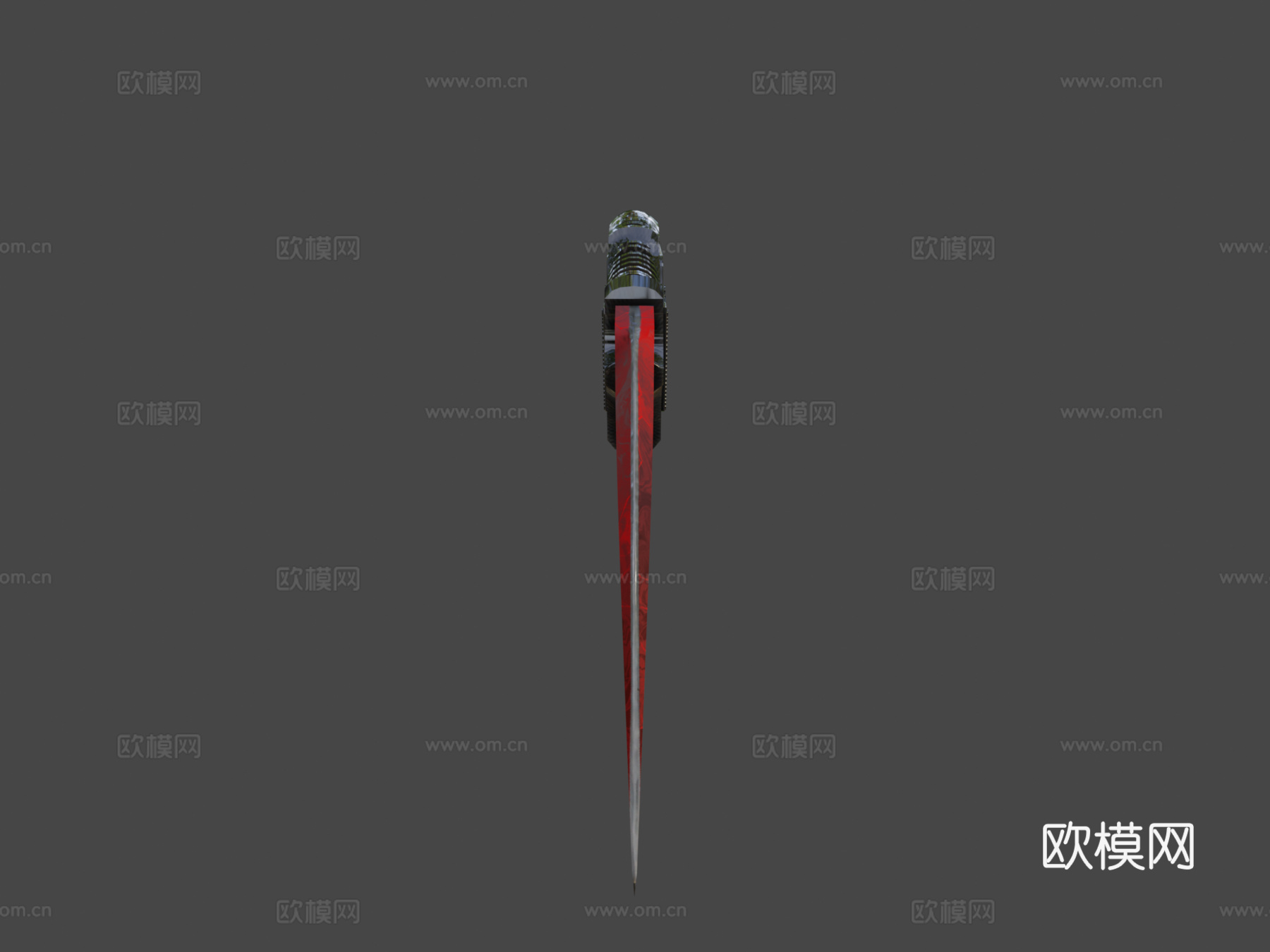 迷雾宝石爪刀3d模型下载（渲染图5）