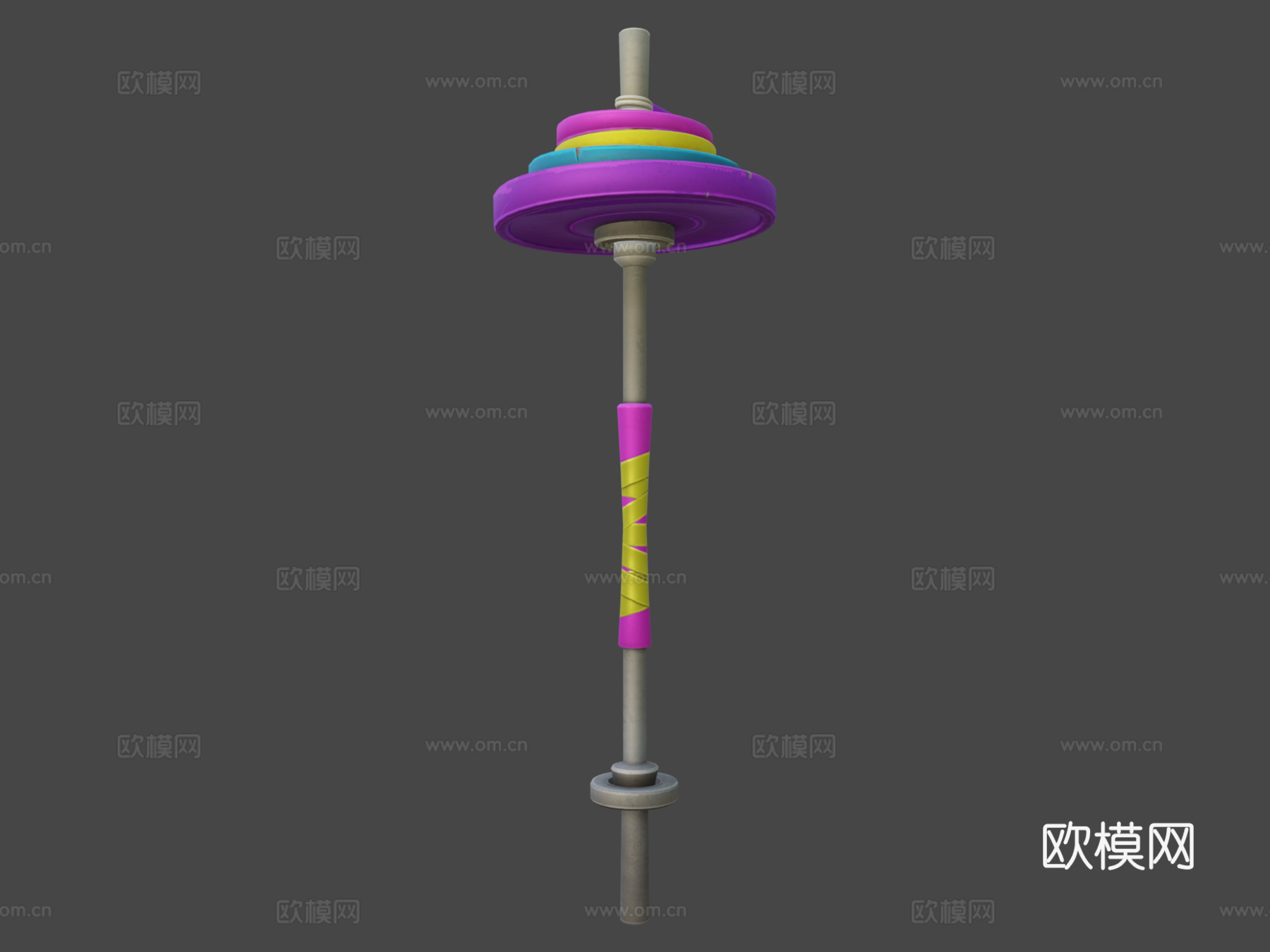 斧操收割工具3d模型下载（渲染图7）