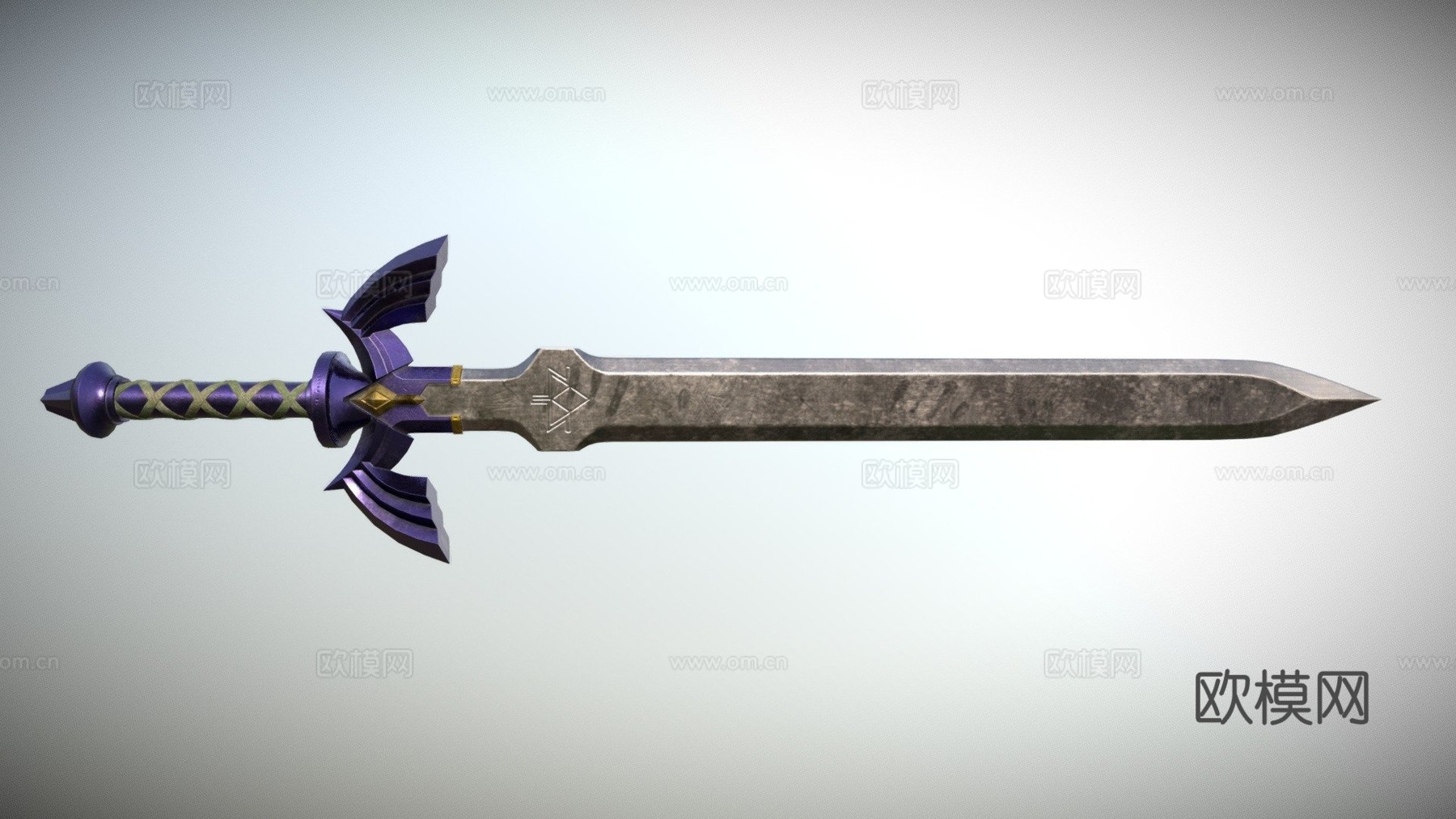 大师之剑3d模型下载（渲染图1）