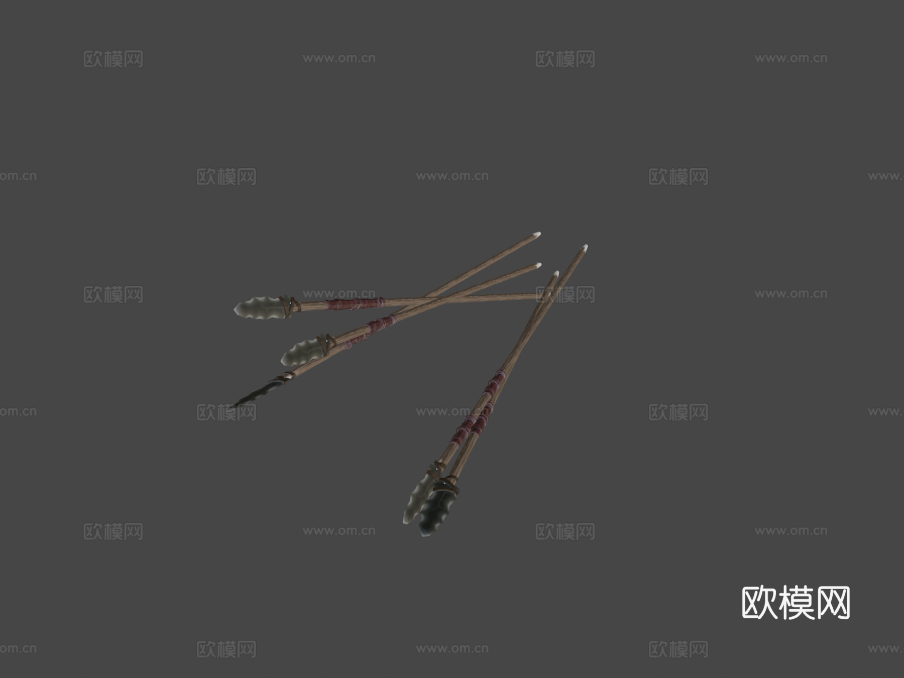 矛23d模型3d模型下载（渲染图5）