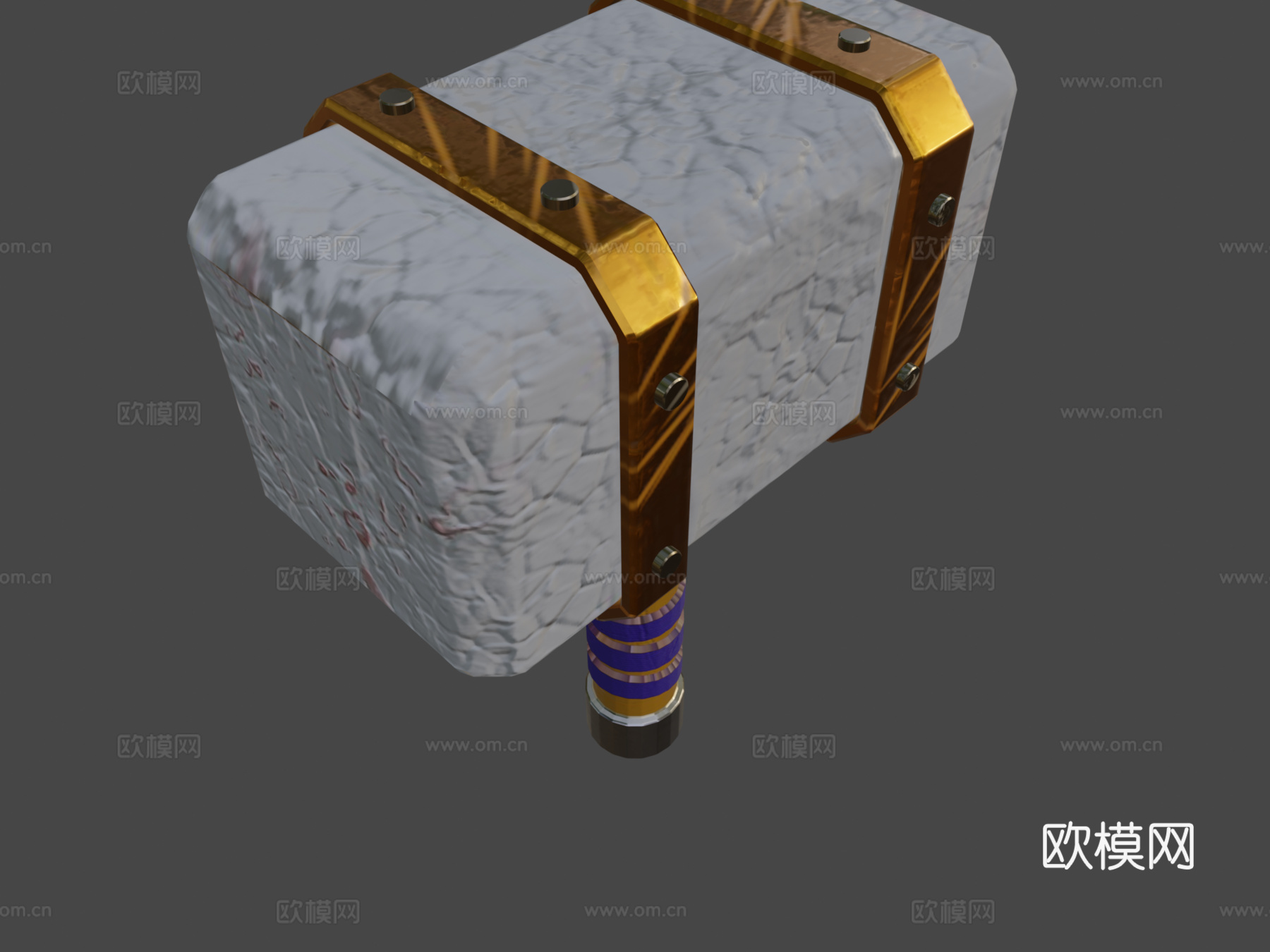 石锤3d模型下载（渲染图8）