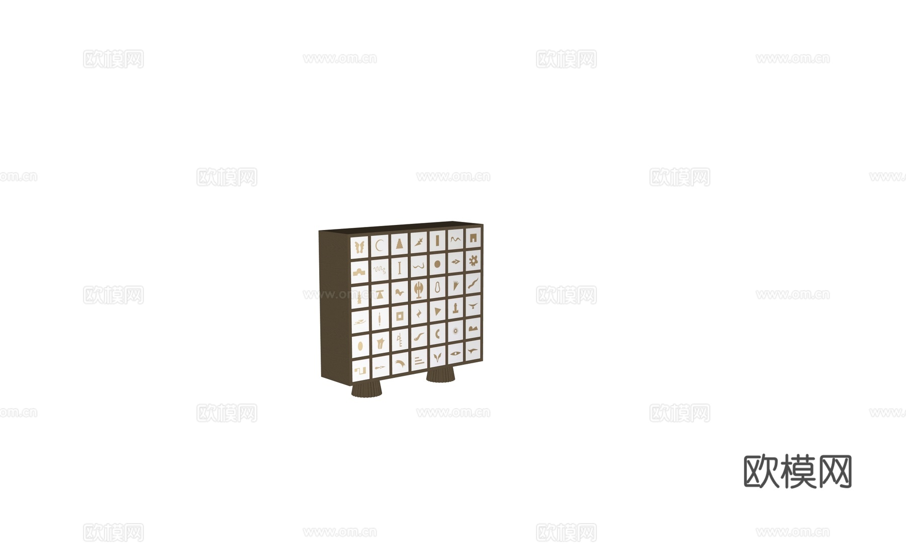 边柜玄关柜斗柜su模型