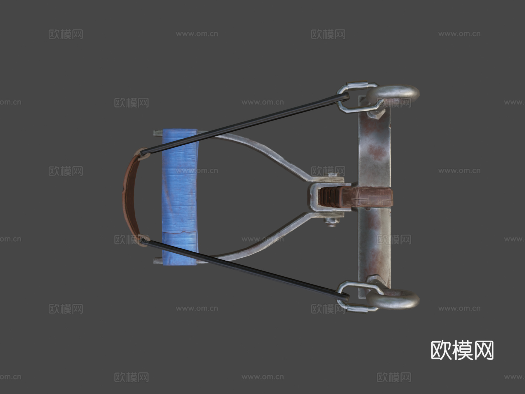 弹弓锈粉丝艺术3d模型下载（渲染图7）