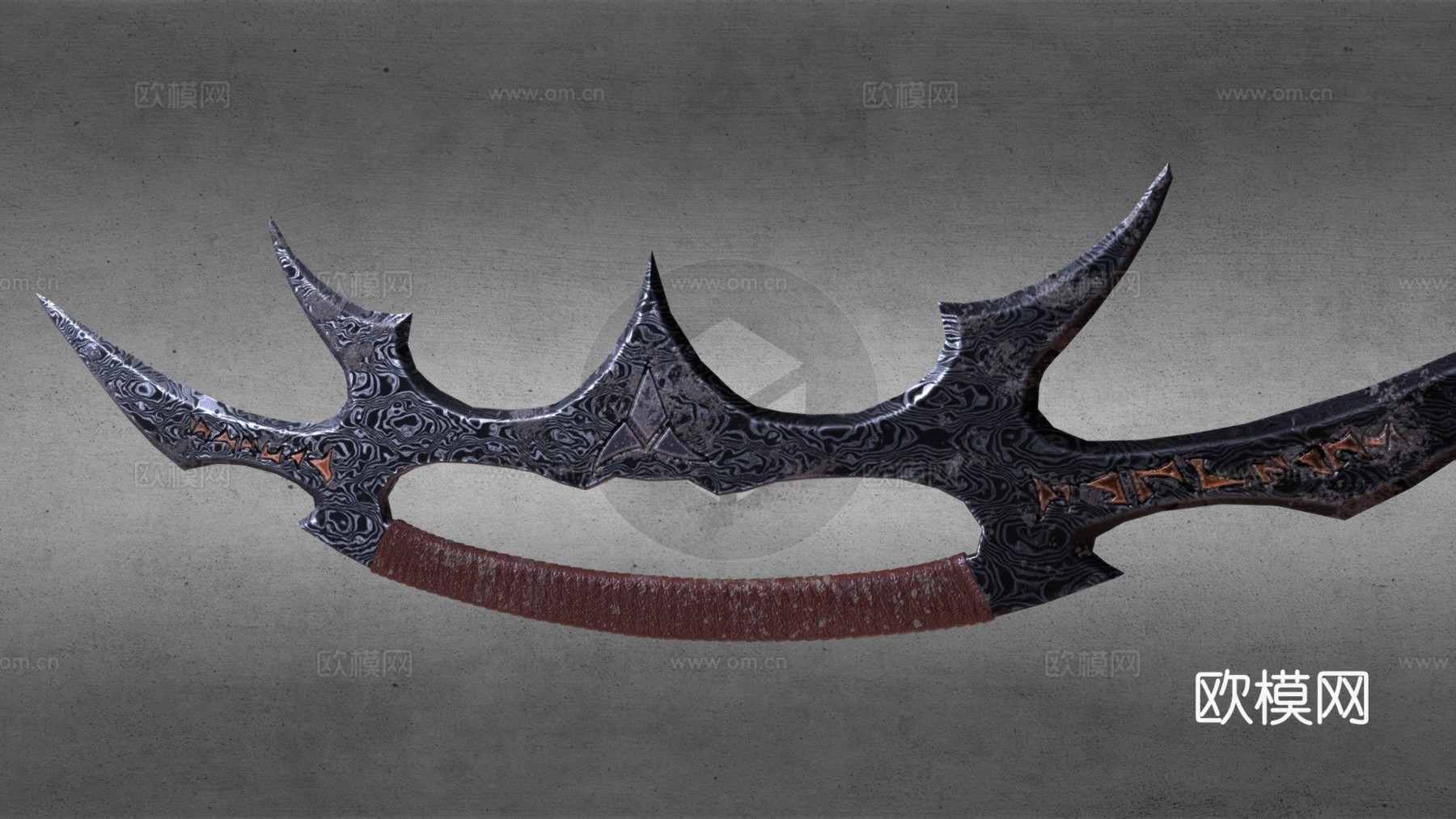 卡莱斯之剑3d模型下载（渲染图1）