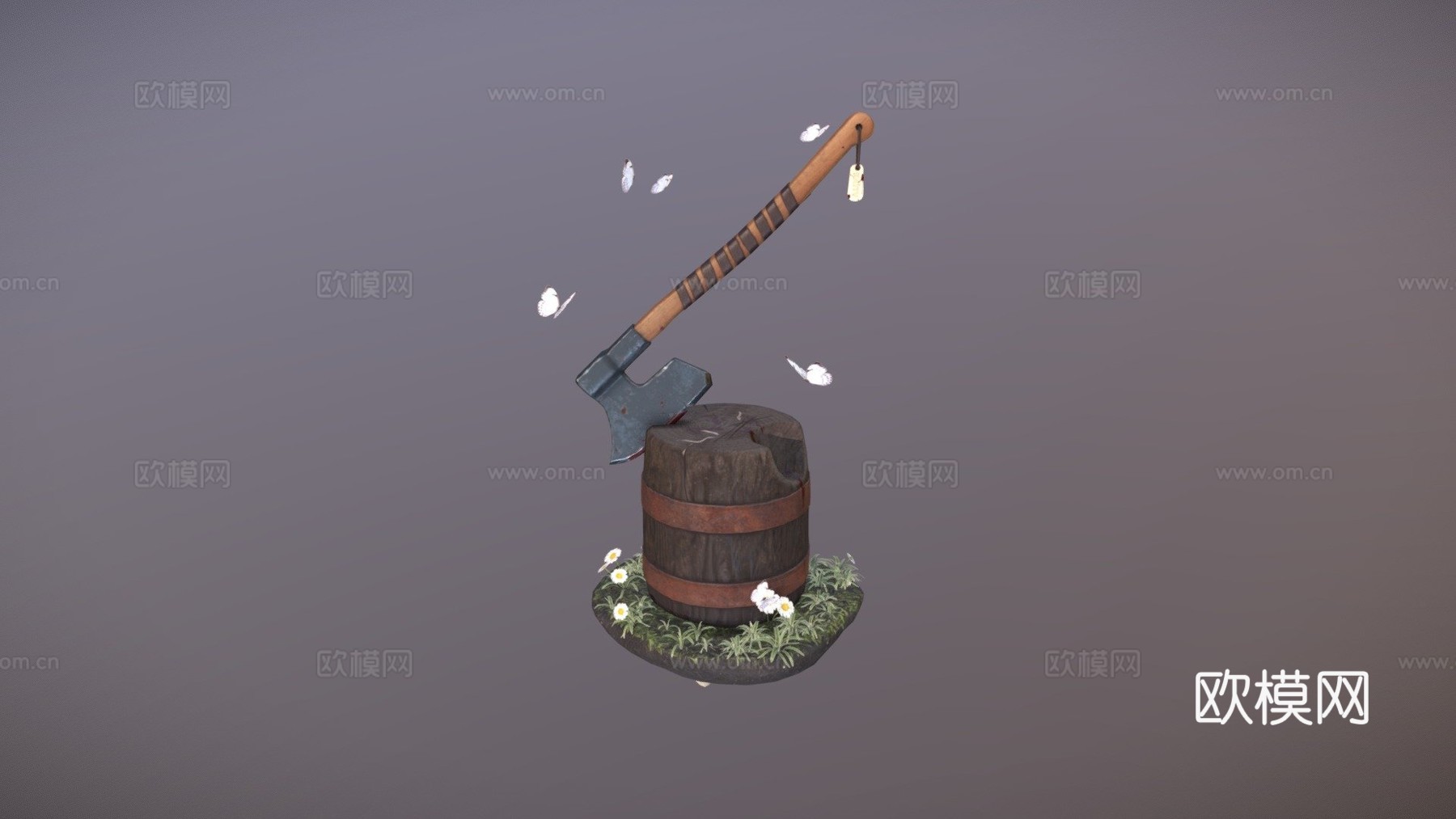 刽子手之斧3d模型3d模型下载（渲染图1）