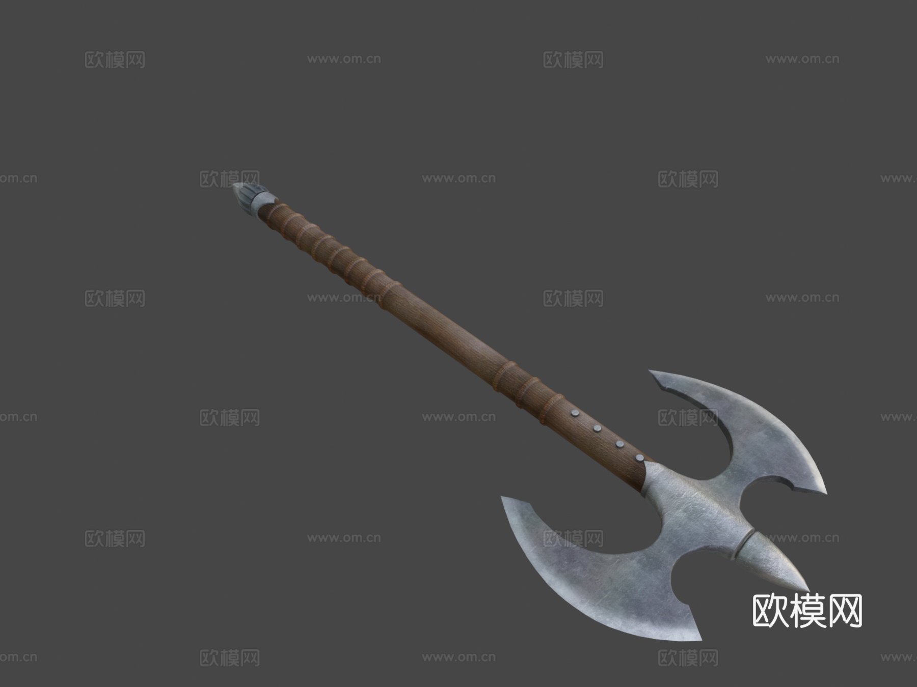 战士斧3d模型下载（渲染图7）