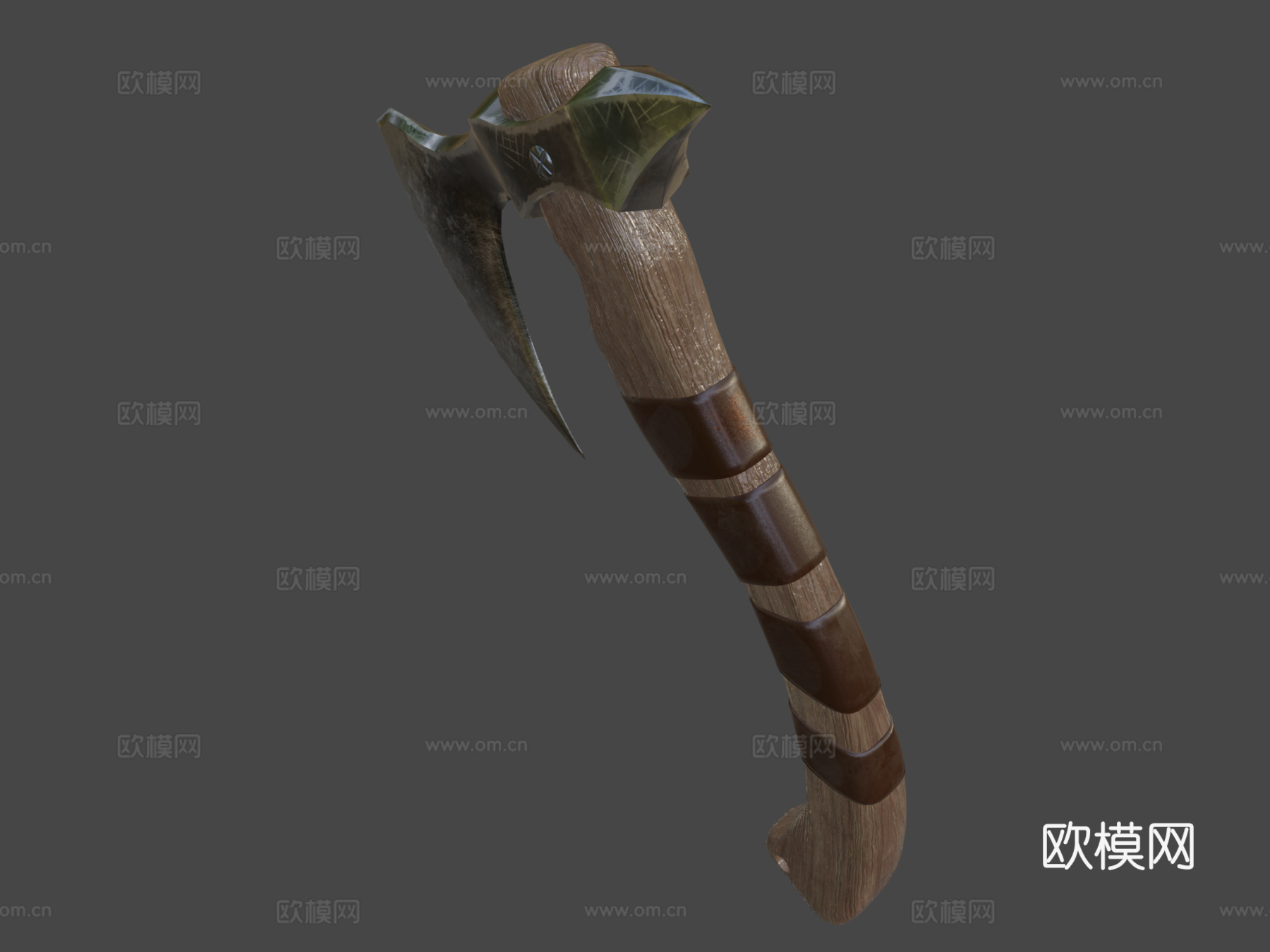 投斧3d模型下载（渲染图7）