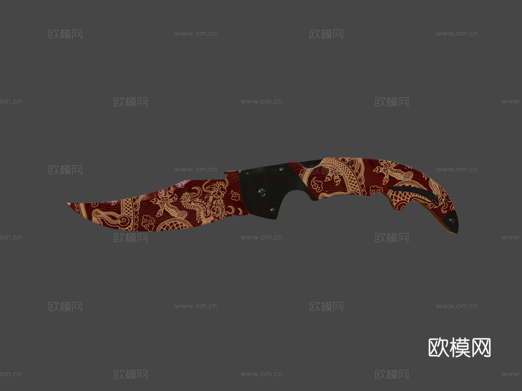 弯刀AIDOTU3d模型下载（渲染图7）
