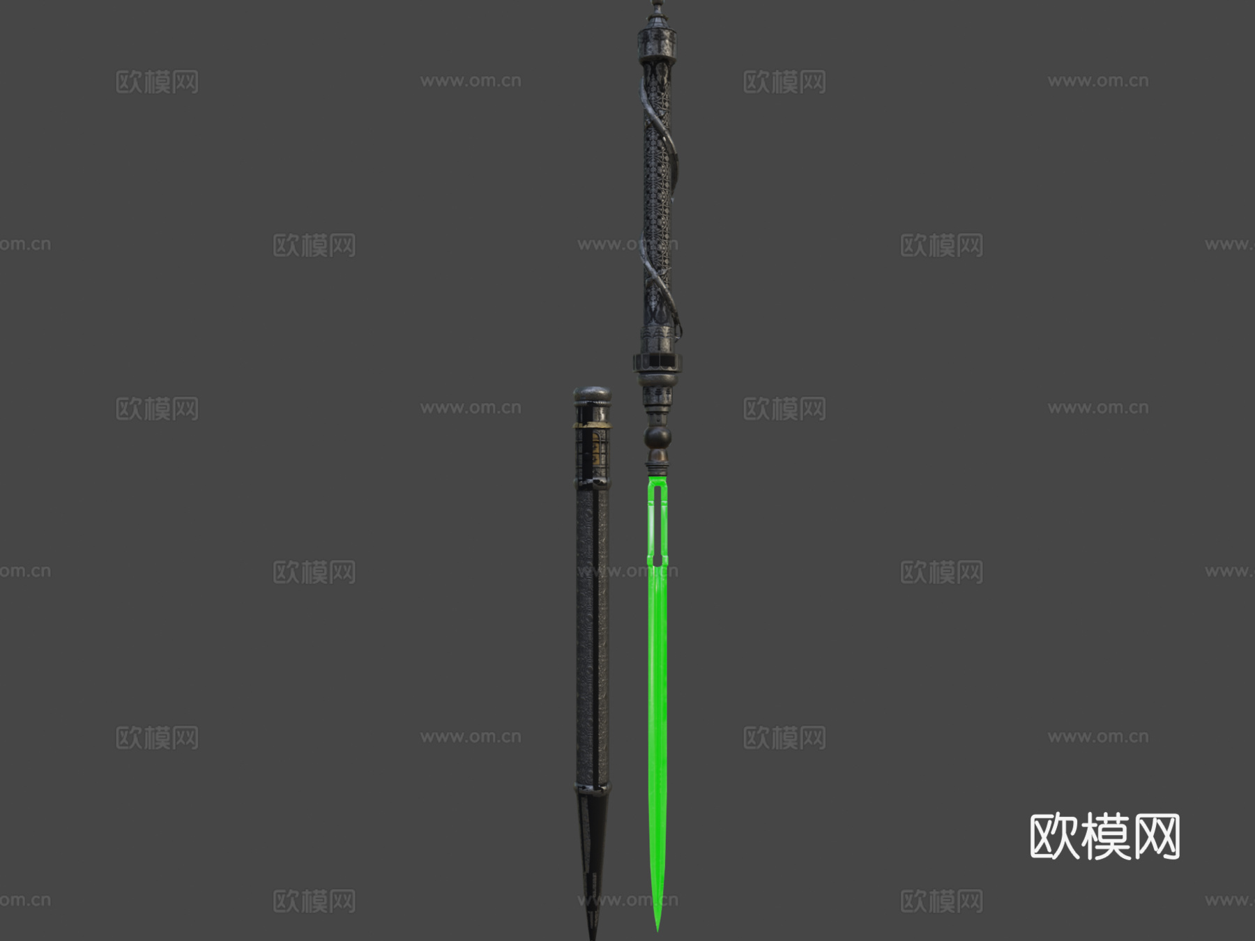 军刀翼3d模型下载（渲染图5）