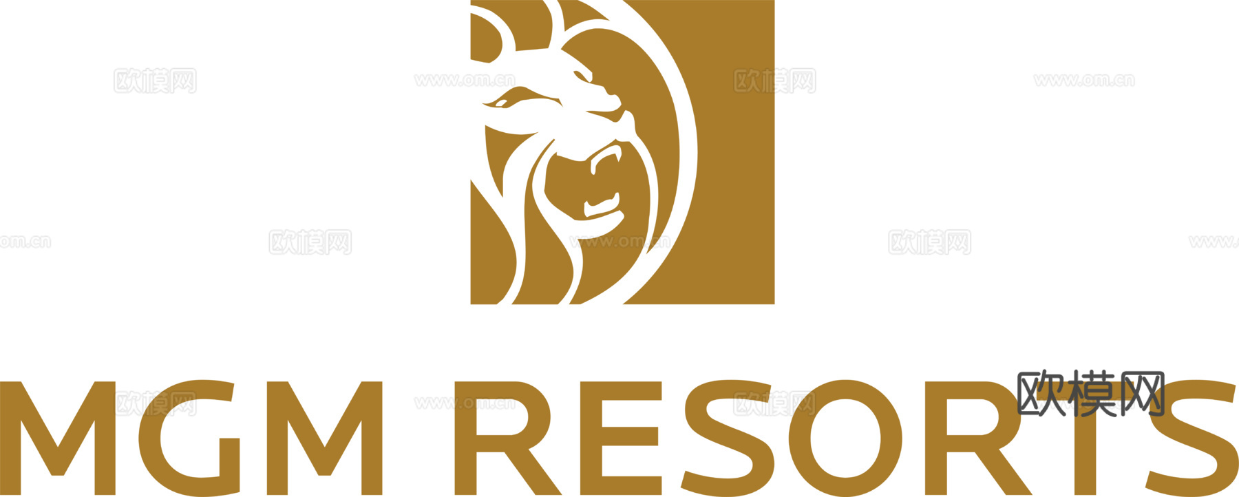 美高梅国际酒店集团3，酒店旅馆logo