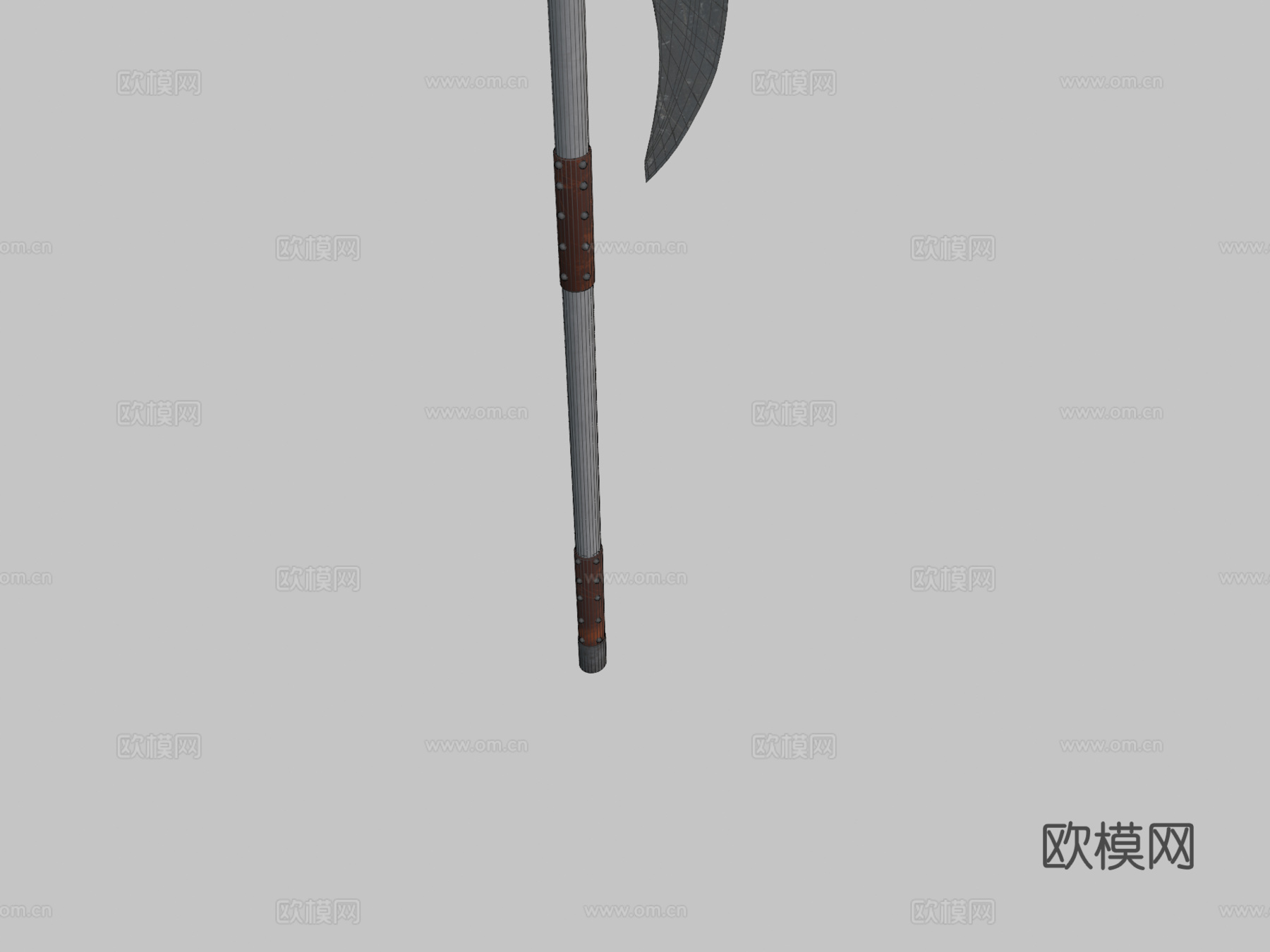 维京战斧3d模型下载（渲染图2）