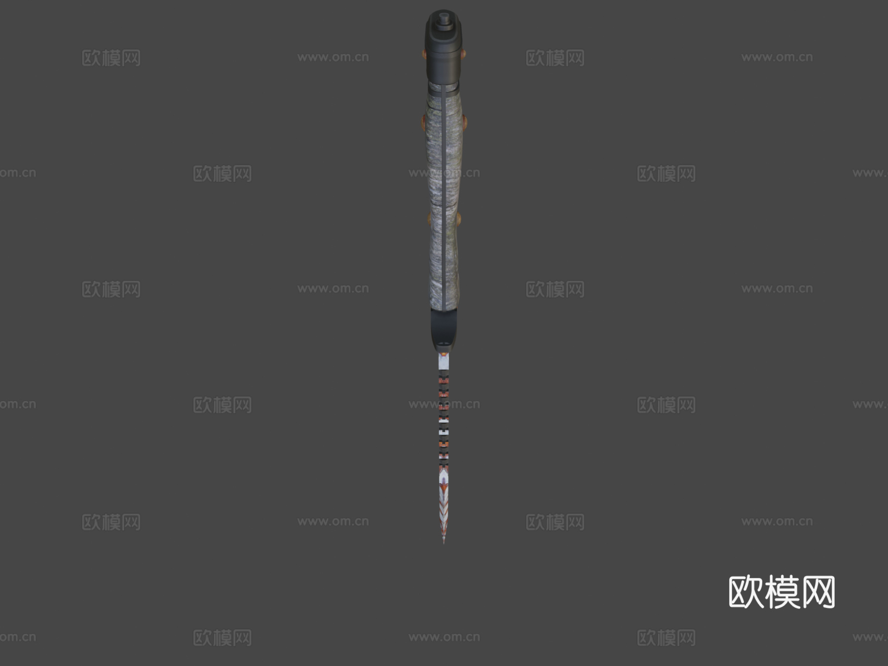 鲍伊锈蚀3d模型下载（渲染图8）