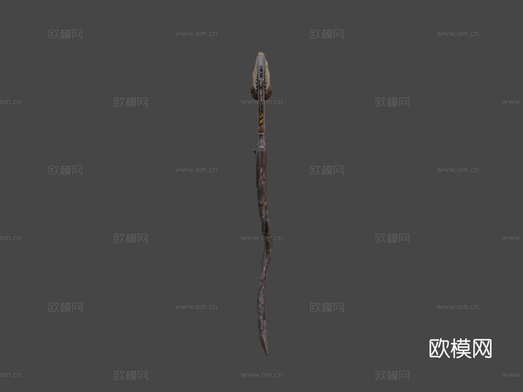 寂静莫塔里昂镰刀3d模型下载（渲染图7）