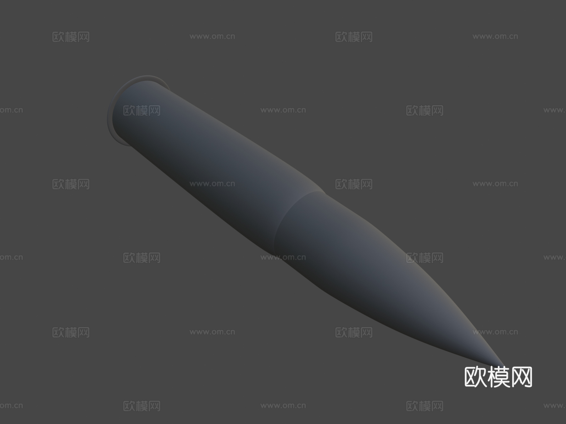 狙击弹3d模型下载（渲染图6）