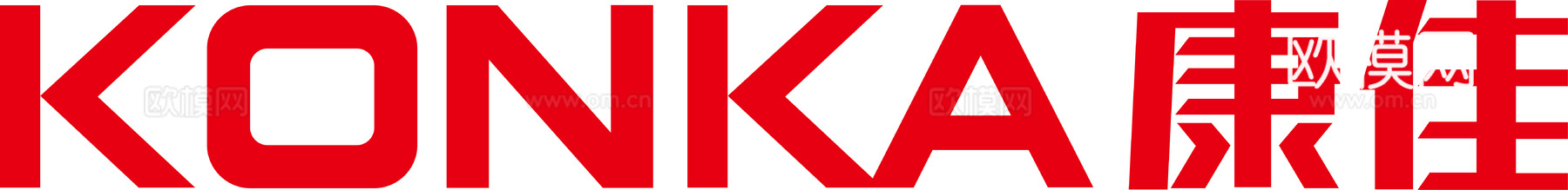 康佳，电器家电logo