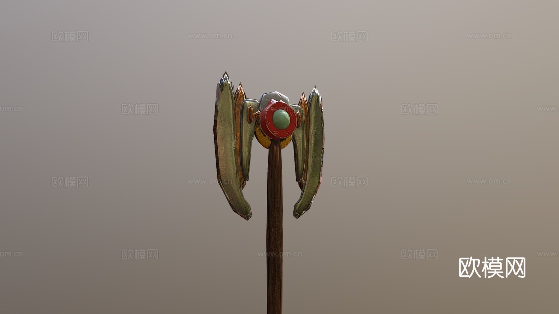 斧23d模型下载（渲染图1）