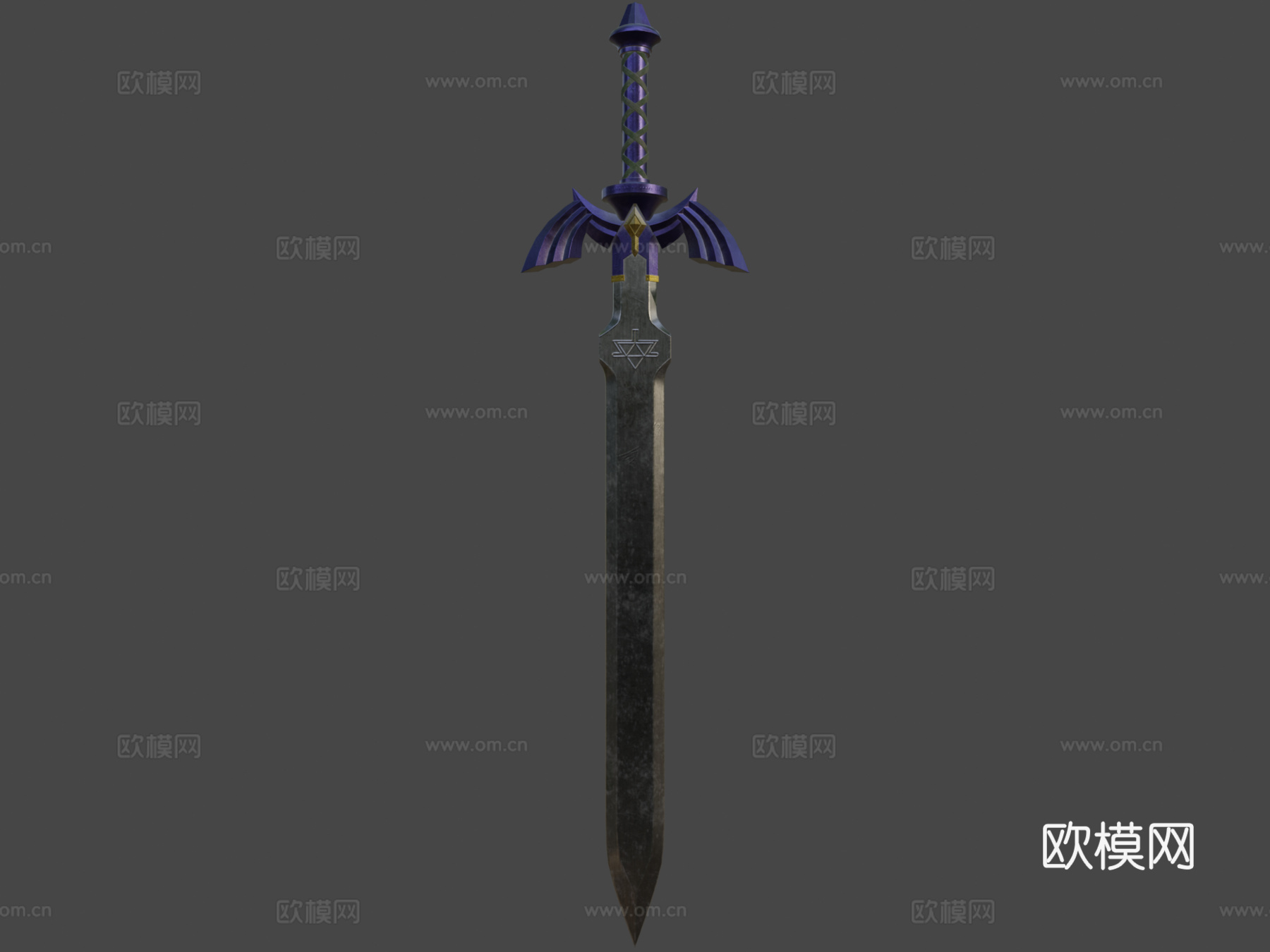 大师之剑3d模型下载（渲染图6）