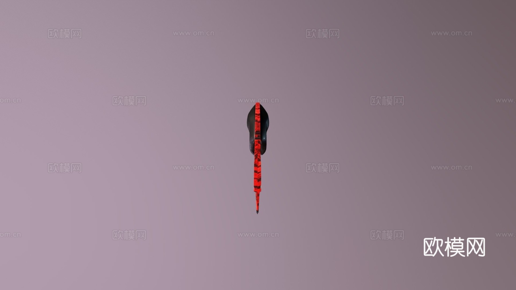 剑齿虎肠刀皮肤3d模型下载（渲染图1）
