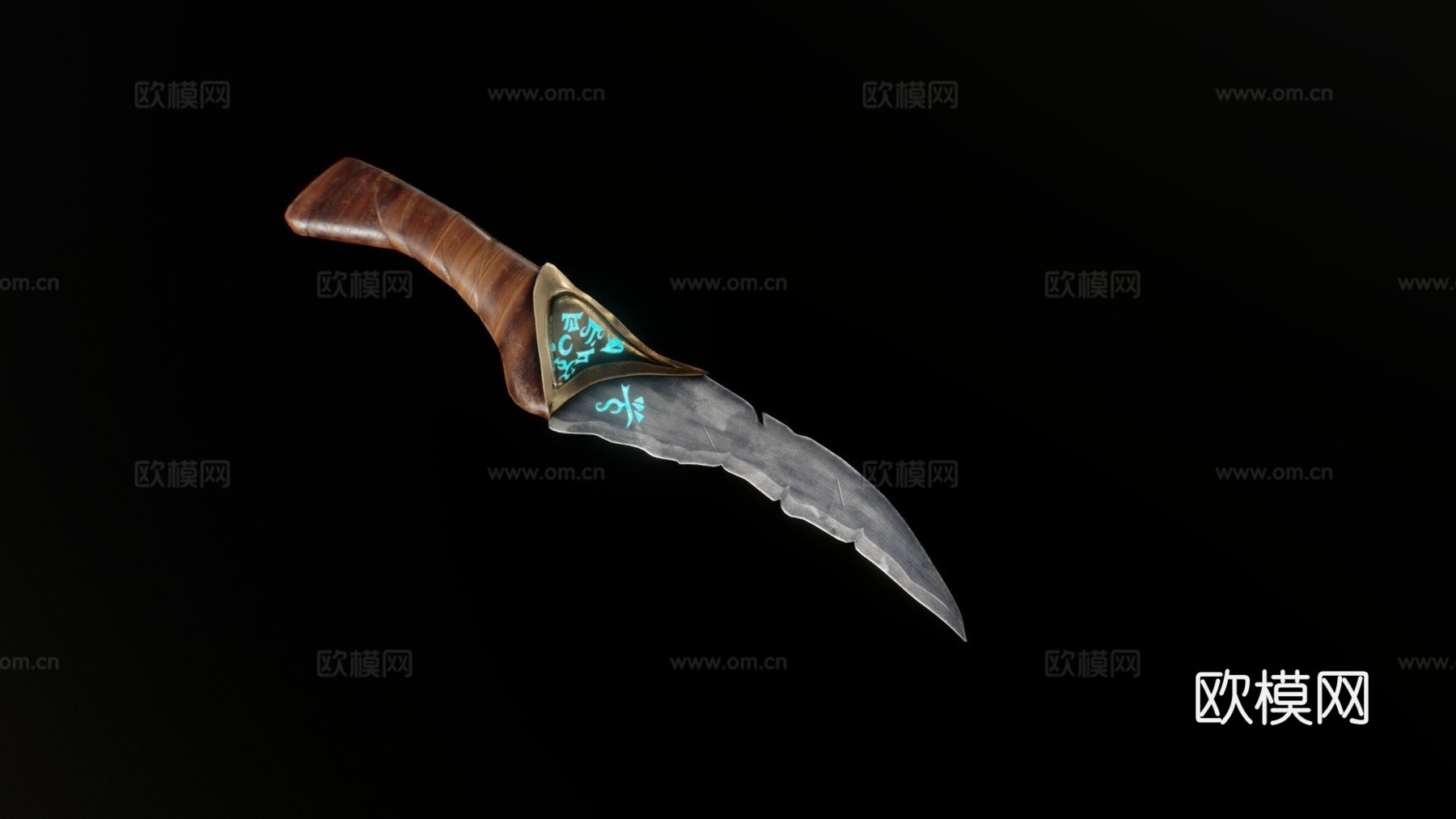 古刀3d模型下载（渲染图1）