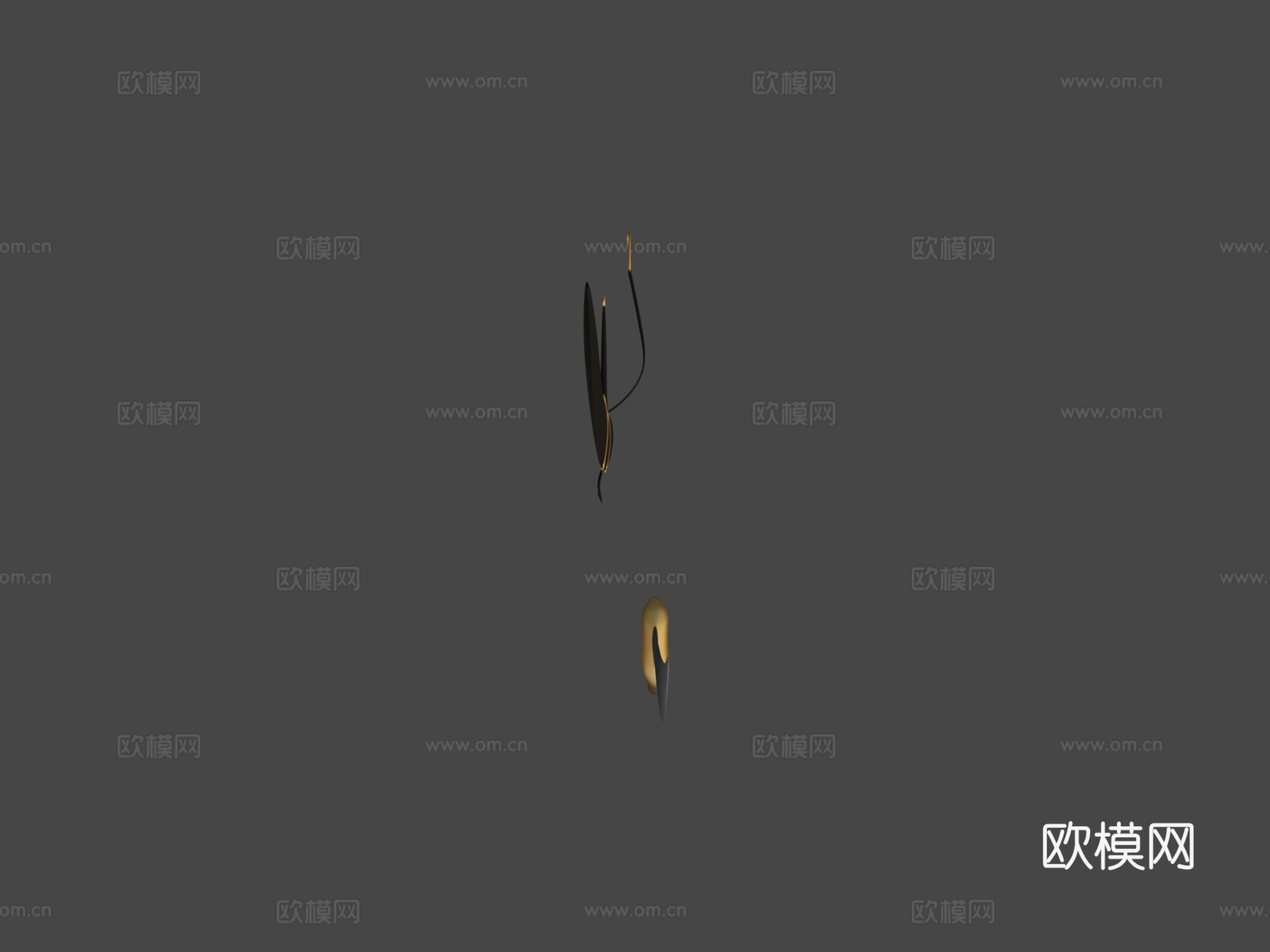 蓝羽3d模型下载（渲染图8）