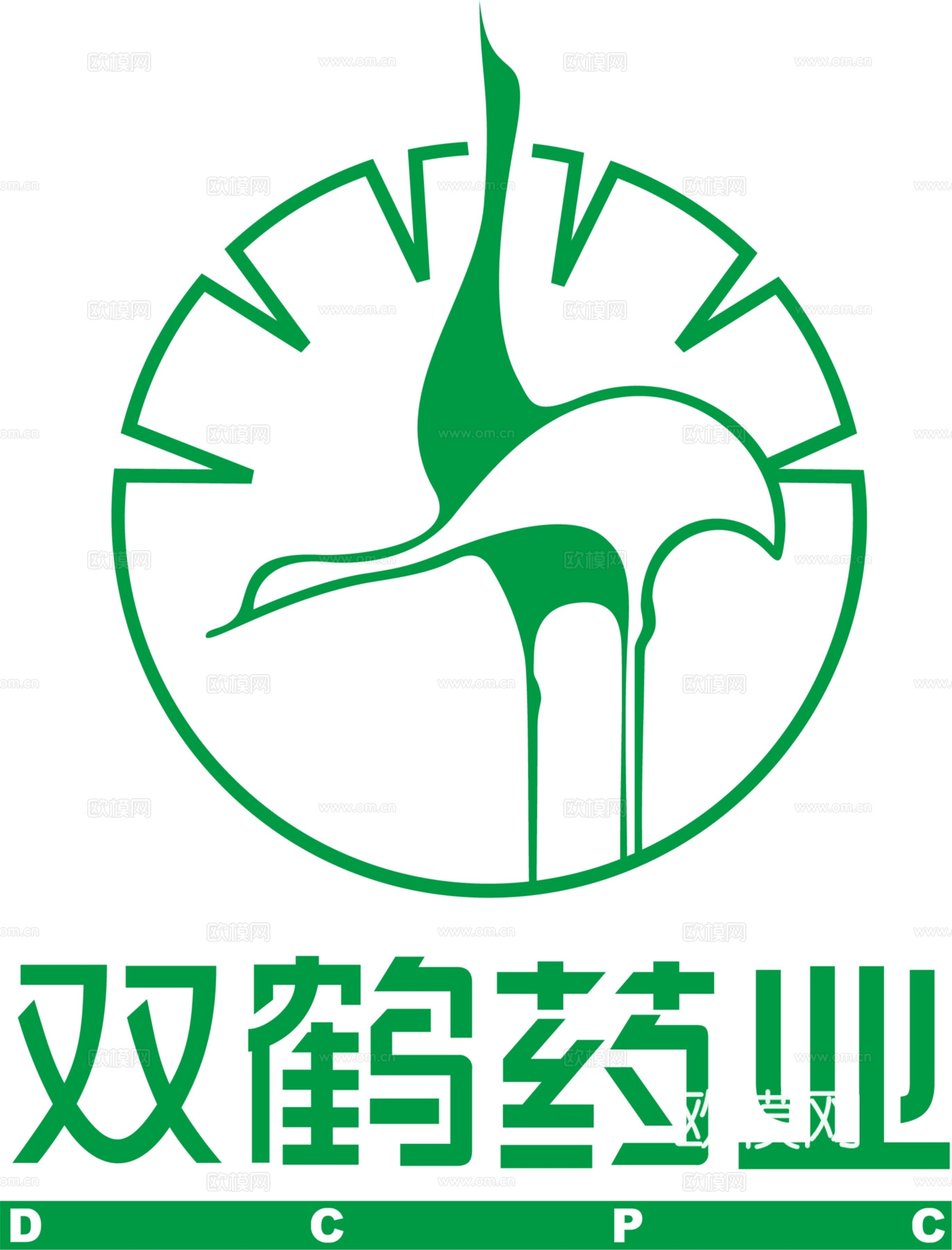 双鹤药业，制药药业logo
