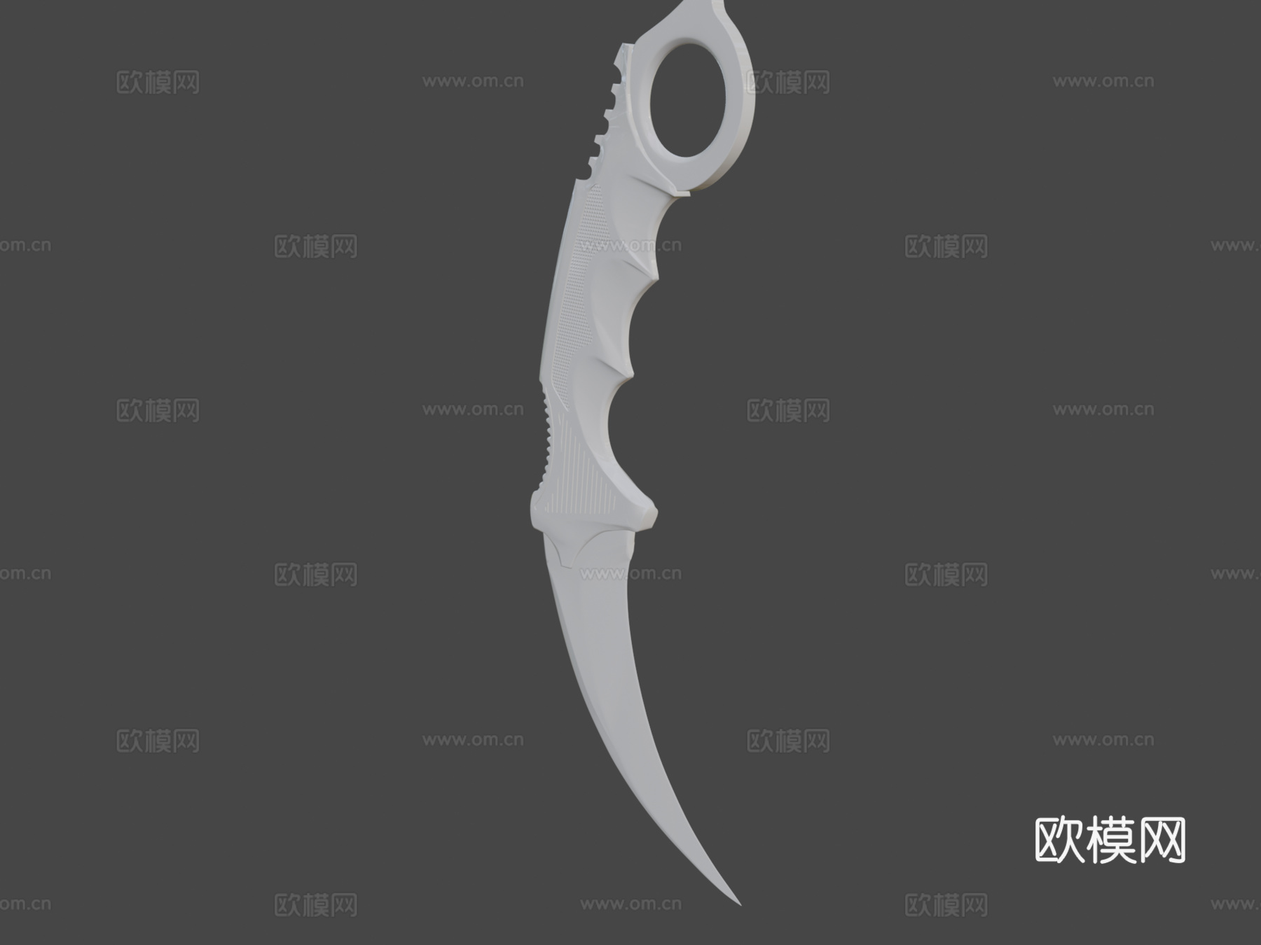 爪刀63d模型下载（渲染图7）