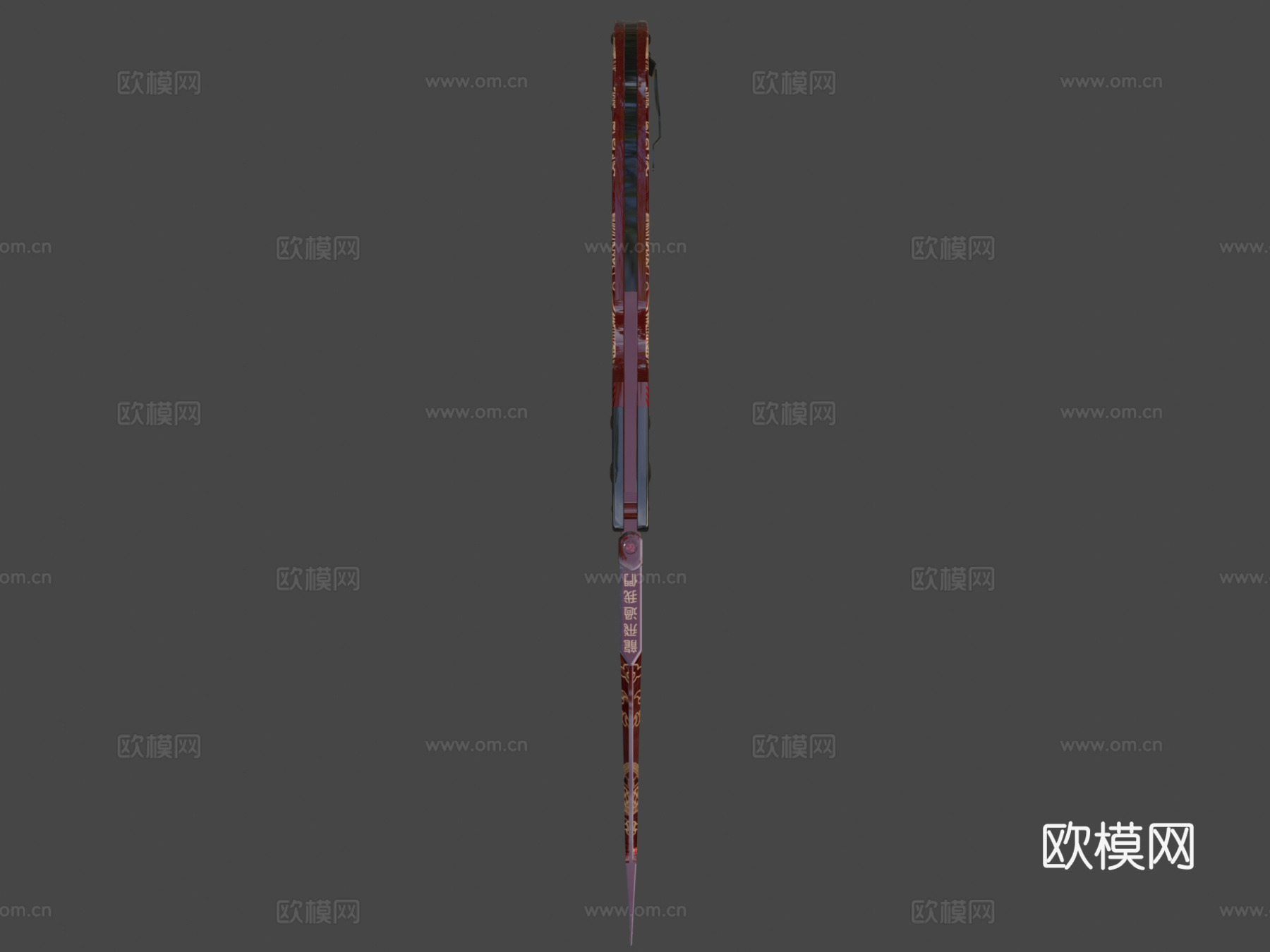 弯刀AIDOTU3d模型下载（渲染图6）