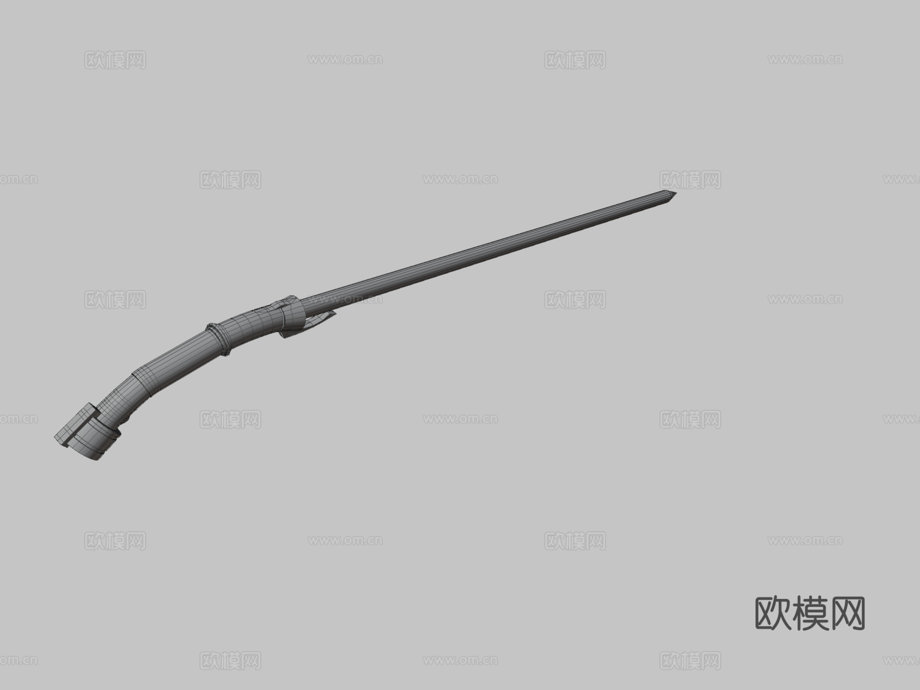 杜库伯爵的光剑3d模型下载（渲染图3）