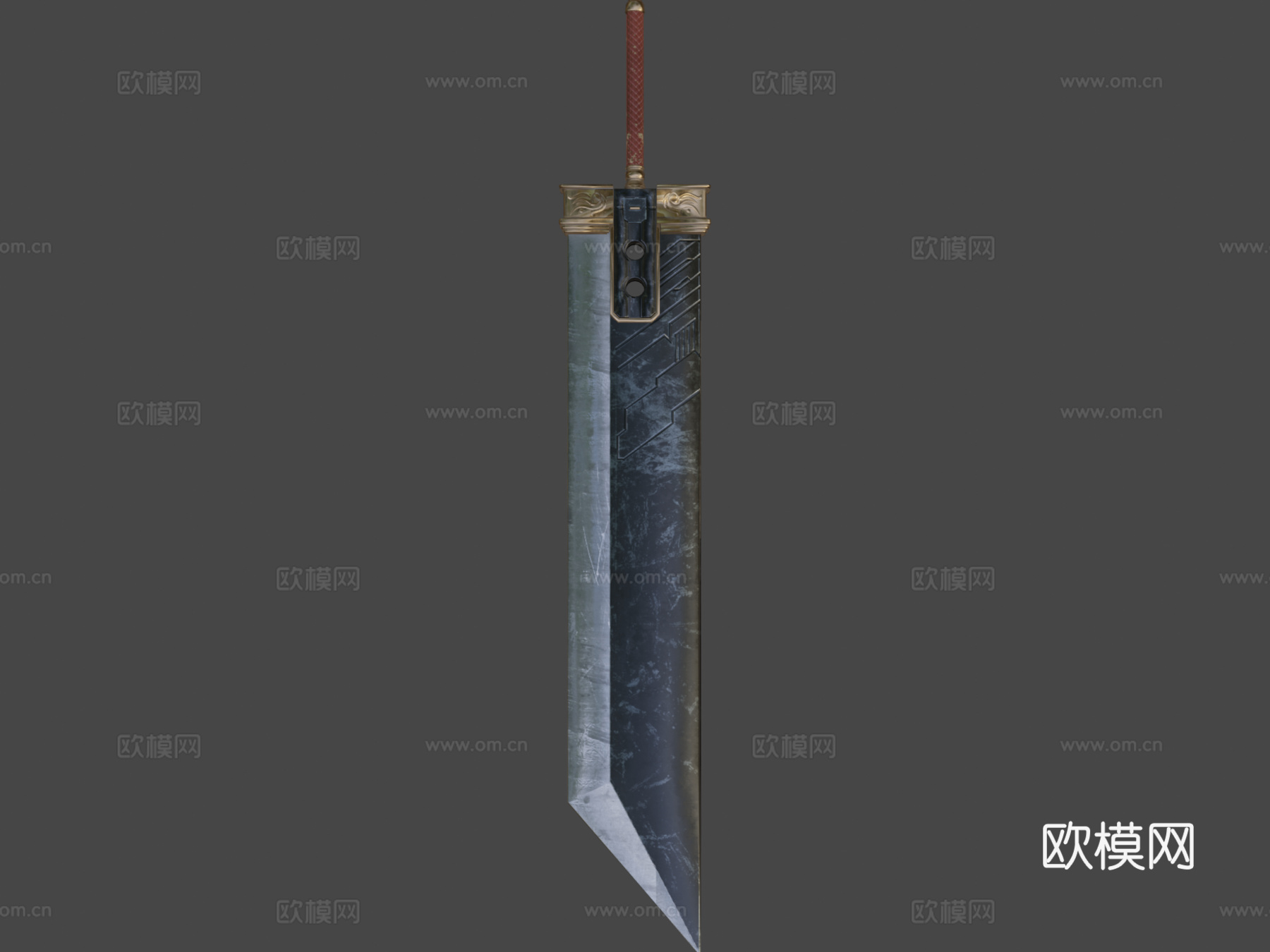 破坏剑3d模型下载（渲染图8）