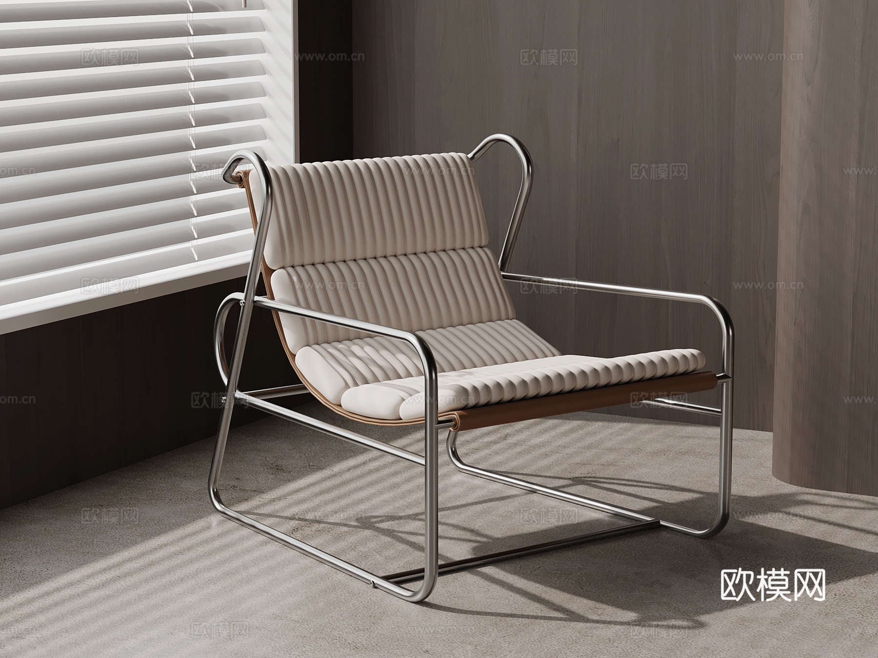 现代休闲椅su模型