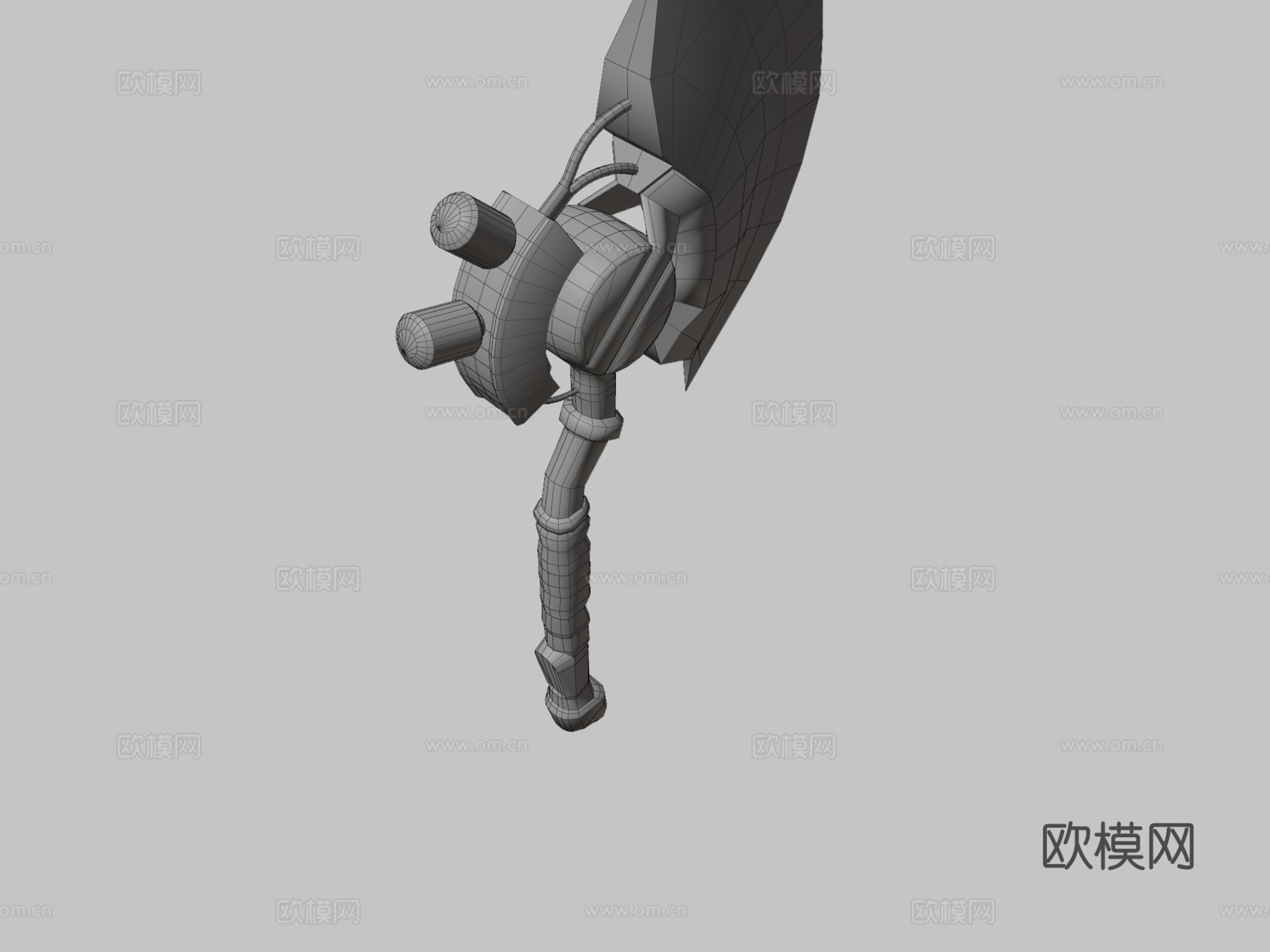 冰战斧3d模型下载（渲染图3）