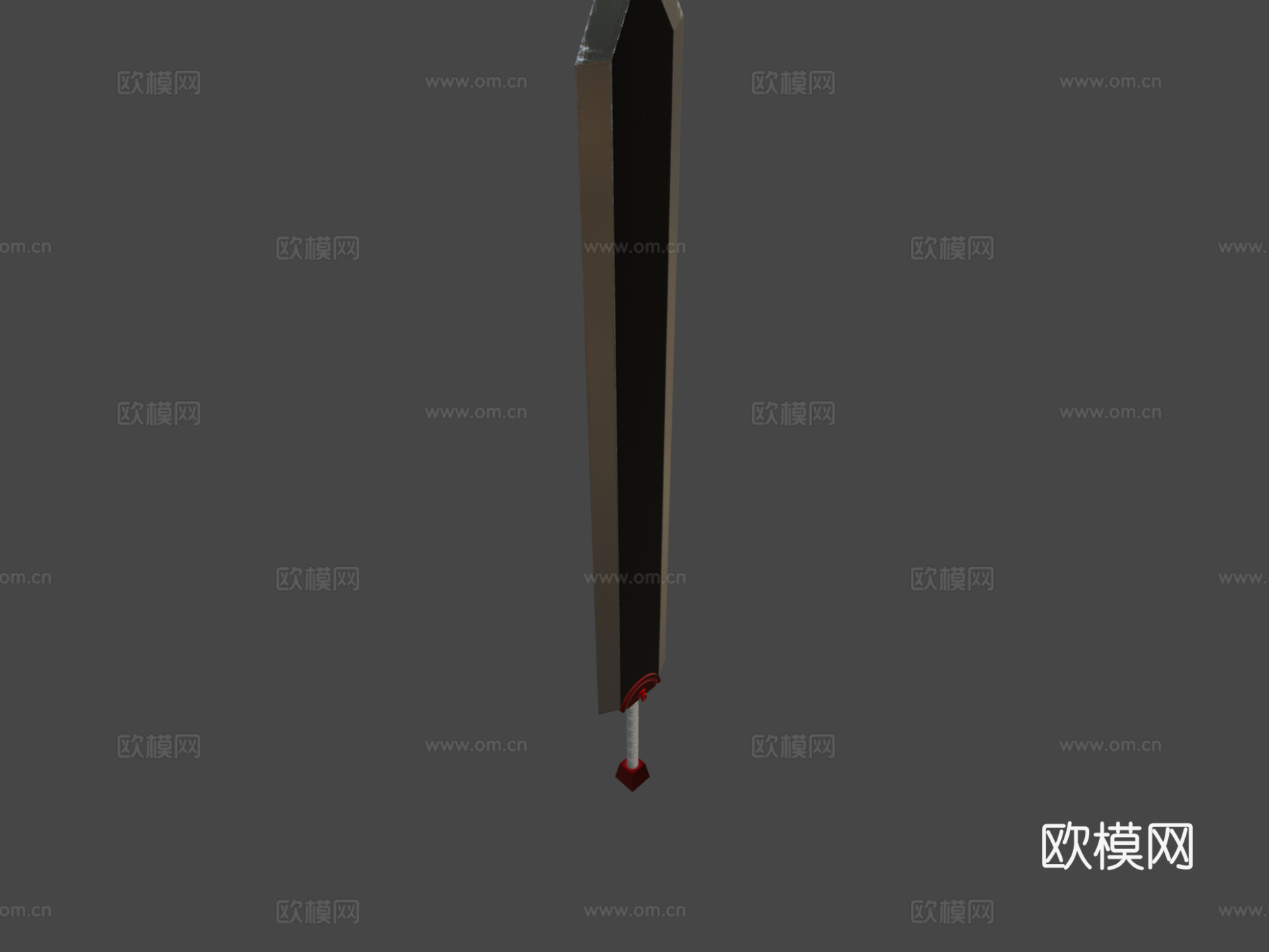 屠龙者狂战士3d模型下载（渲染图6）