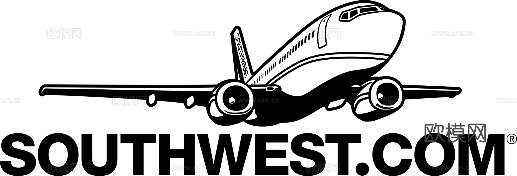 美国西南航空2，航空航天logo