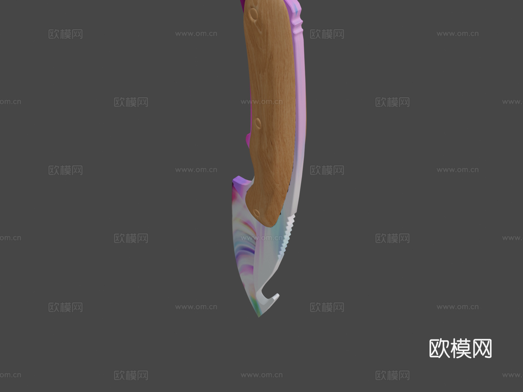 肠刀棒棒糖3d模型下载（渲染图6）