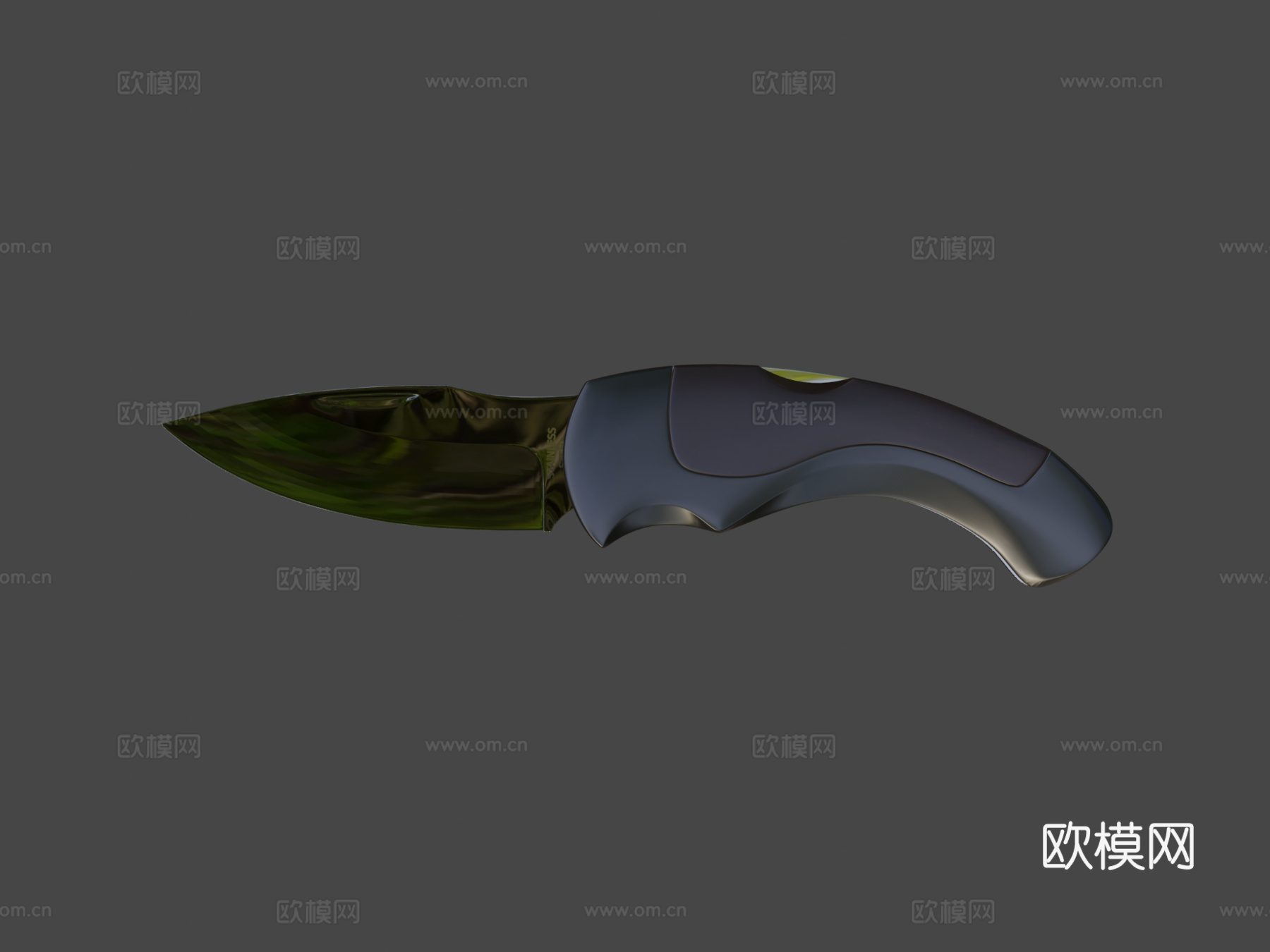 折叠刀3d模型下载（渲染图7）