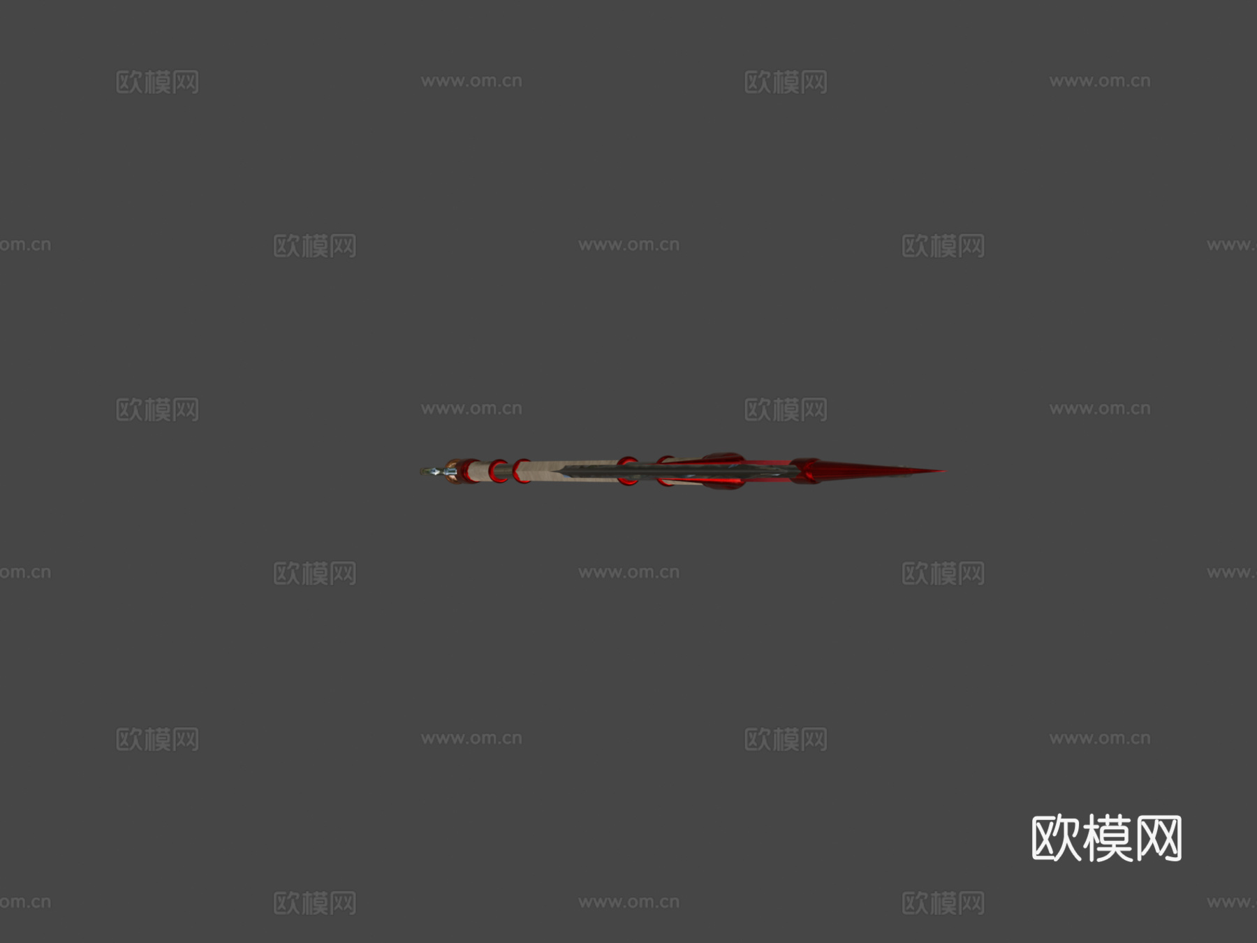 斧头3d模型下载（渲染图7）