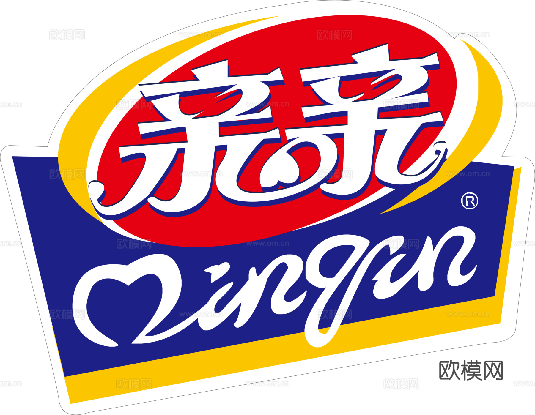 亲亲，食品零食logo