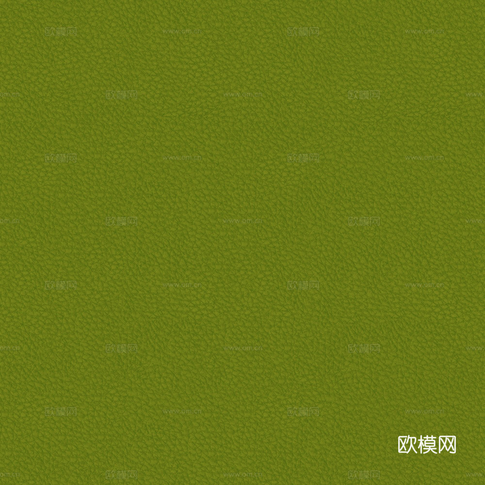 绿色皮革