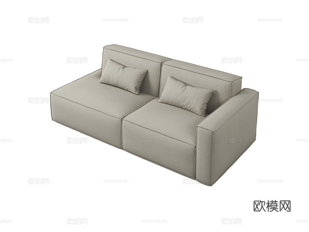 MEBELFORM 双人沙发3d模型下载（渲染图5）