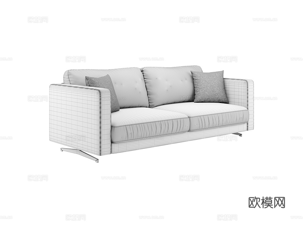 MEBELFORM 双人沙发3d模型下载（渲染图5）