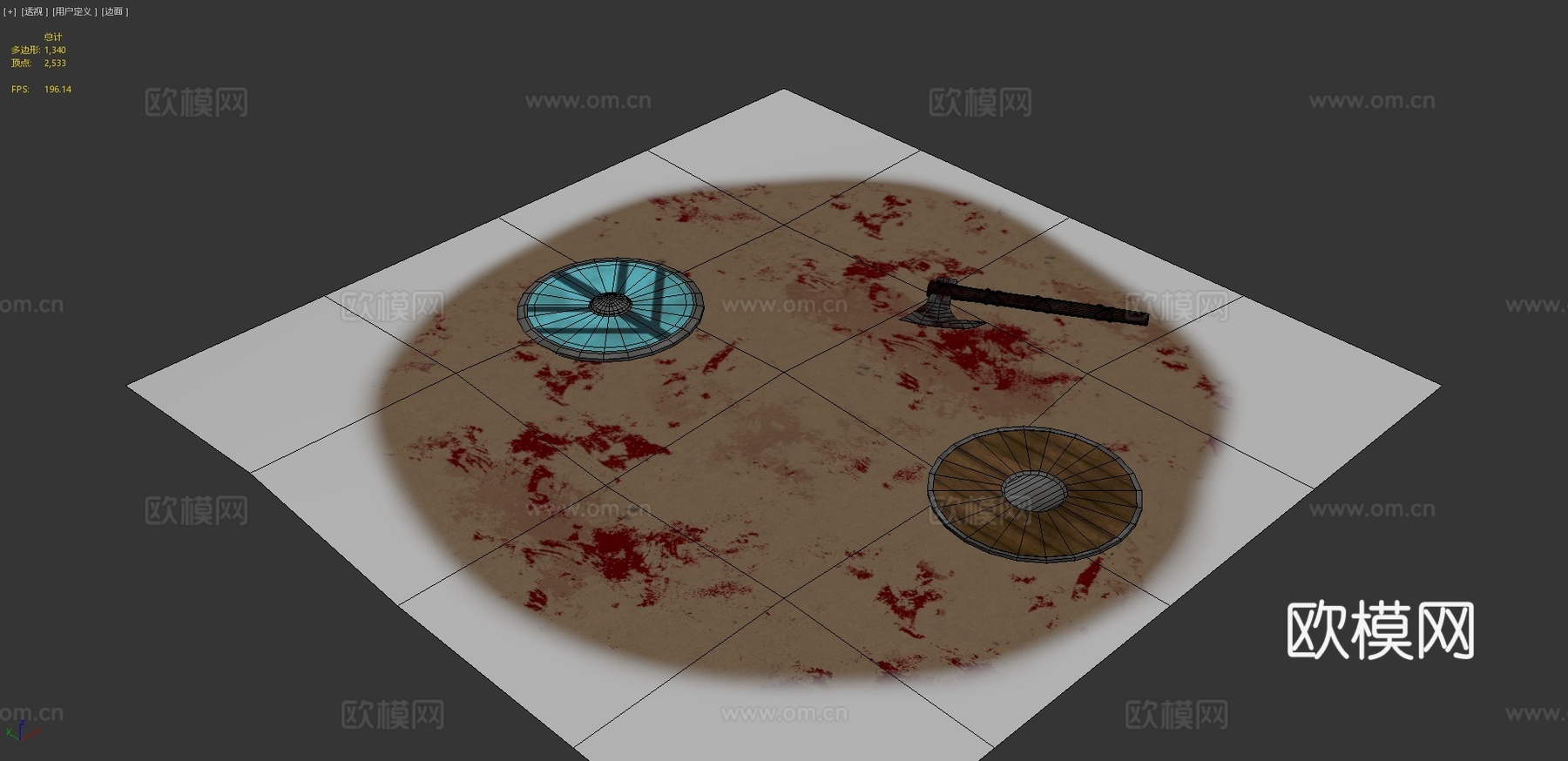 维京之战3d模型下载（渲染图4）