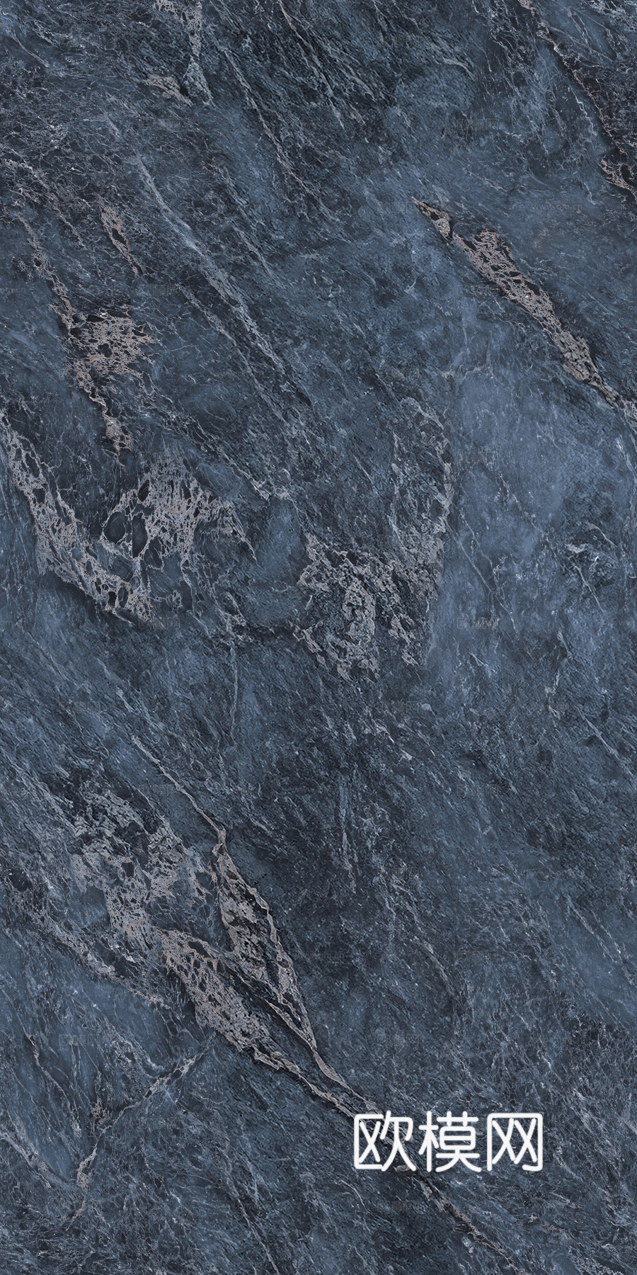 意式轻奢其他大理石_宝罗拉蓝奢石_蓝色无缝大理石贴图