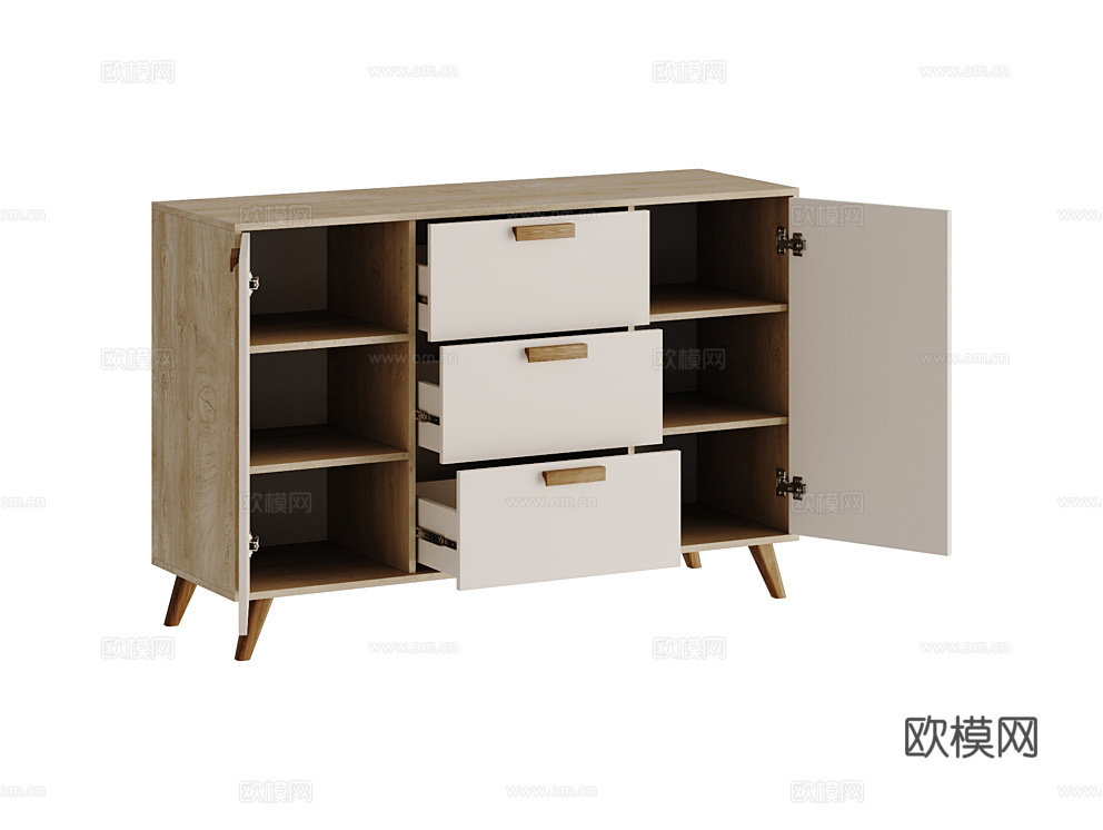 Tinytoots 鞋柜3d模型下载（渲染图4）