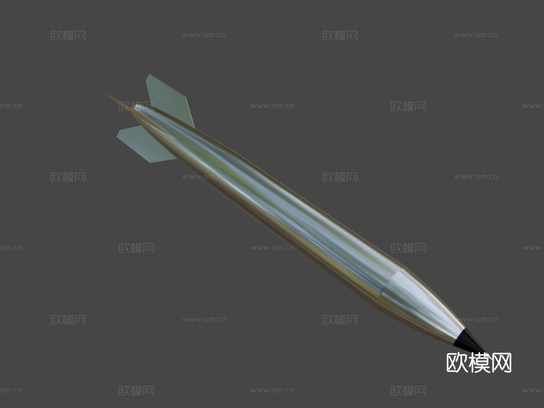 B61核弹3d模型下载（渲染图8）
