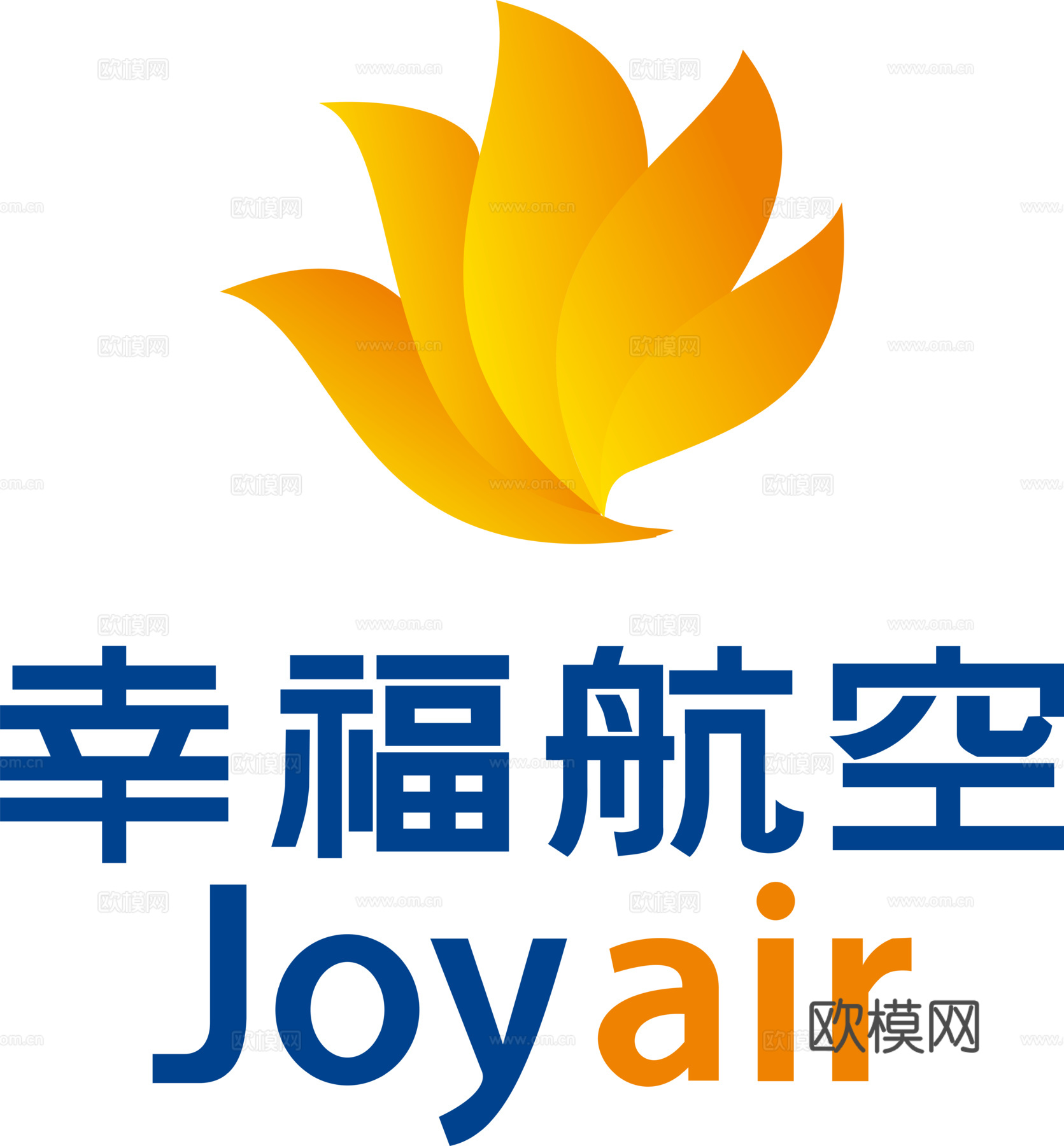 幸福航空，航空航天logo