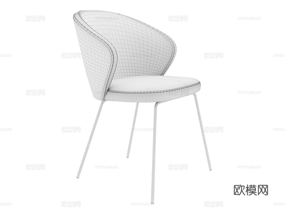 MEBELFORM 餐椅3d模型下载（渲染图4）