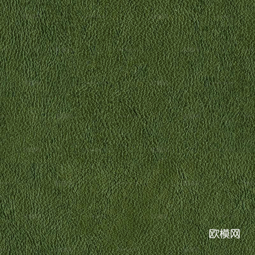 绿色皮革