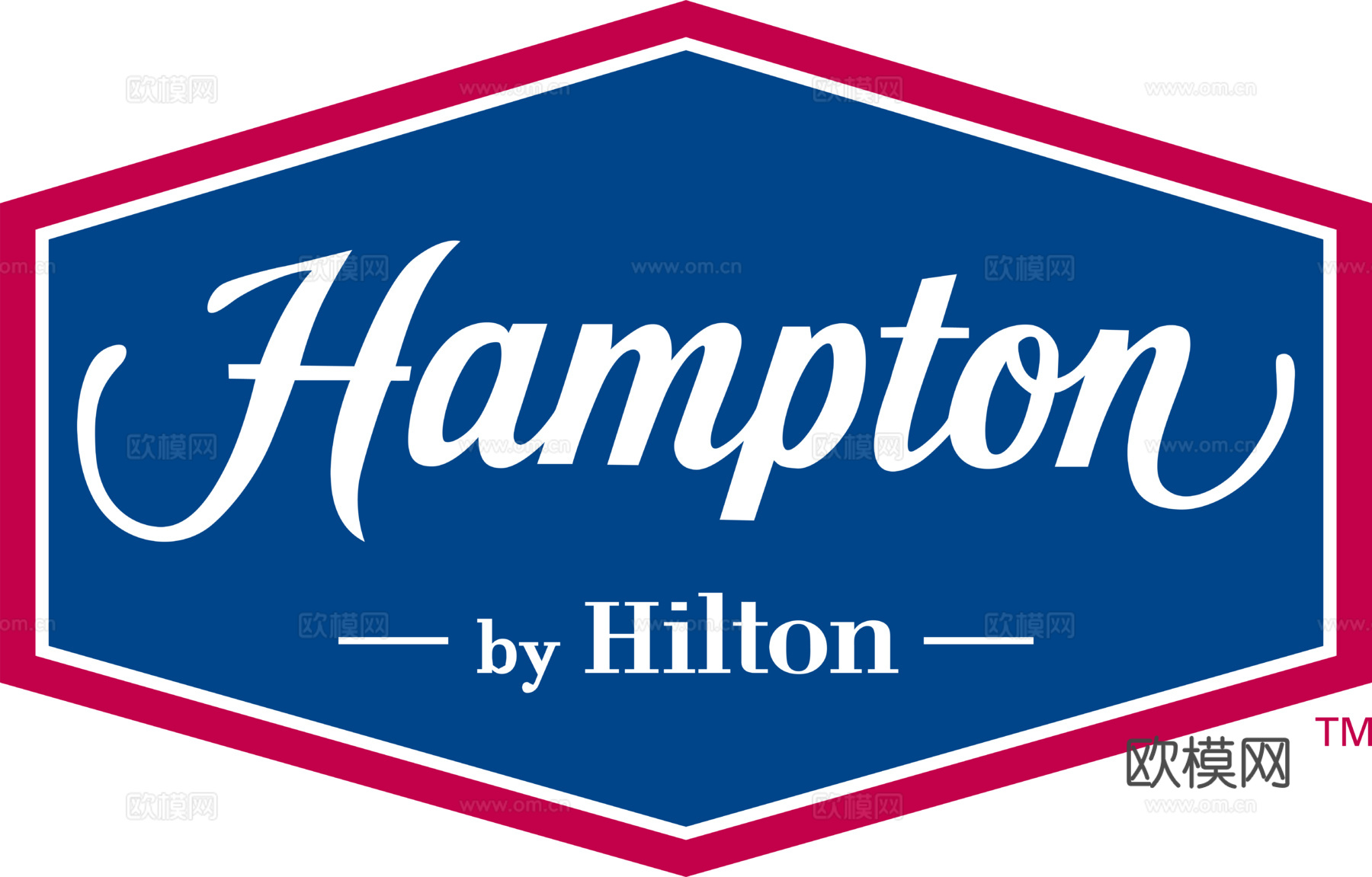 希尔顿欢朋，酒店旅馆logo